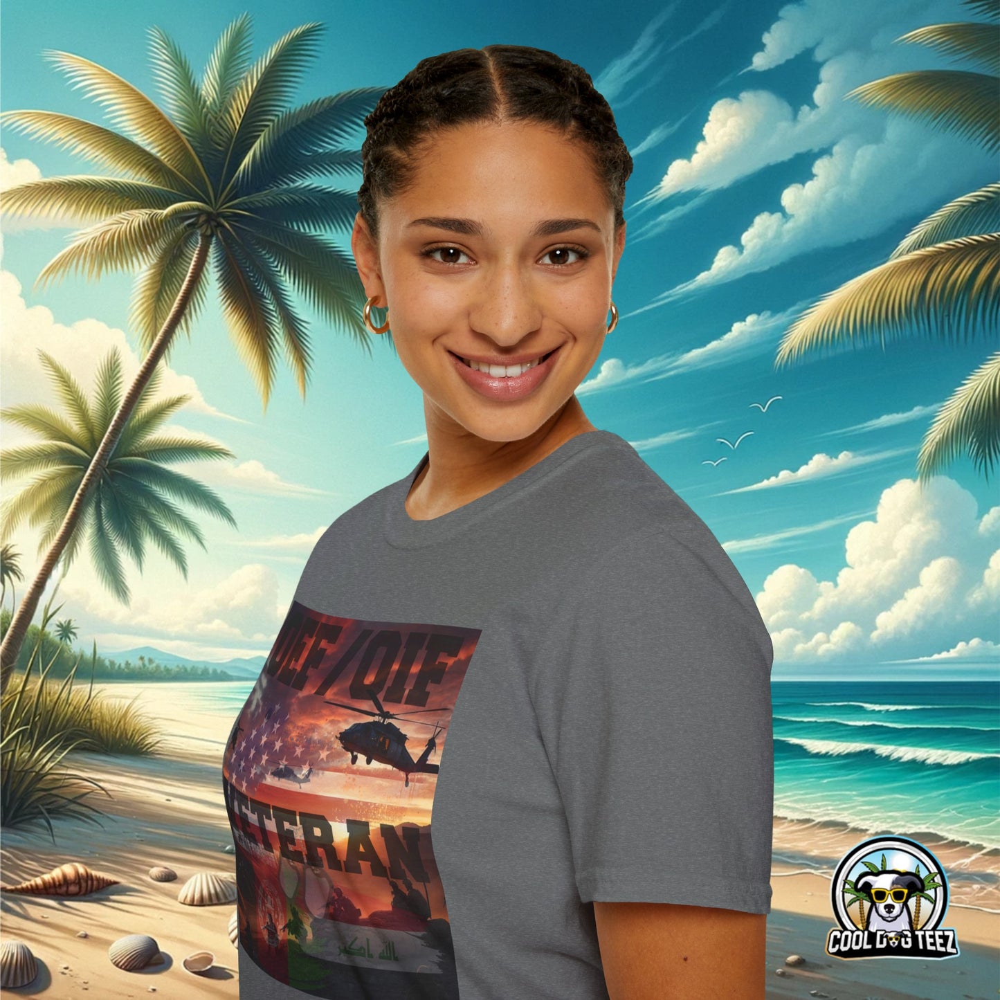 OEF/OIF Veteran T-Shirt - Cool Dog Teez LLC