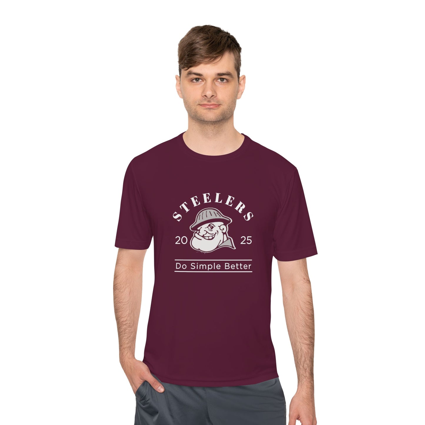 Steelers Moisture-Wicking Tee – "Do Simple Better"