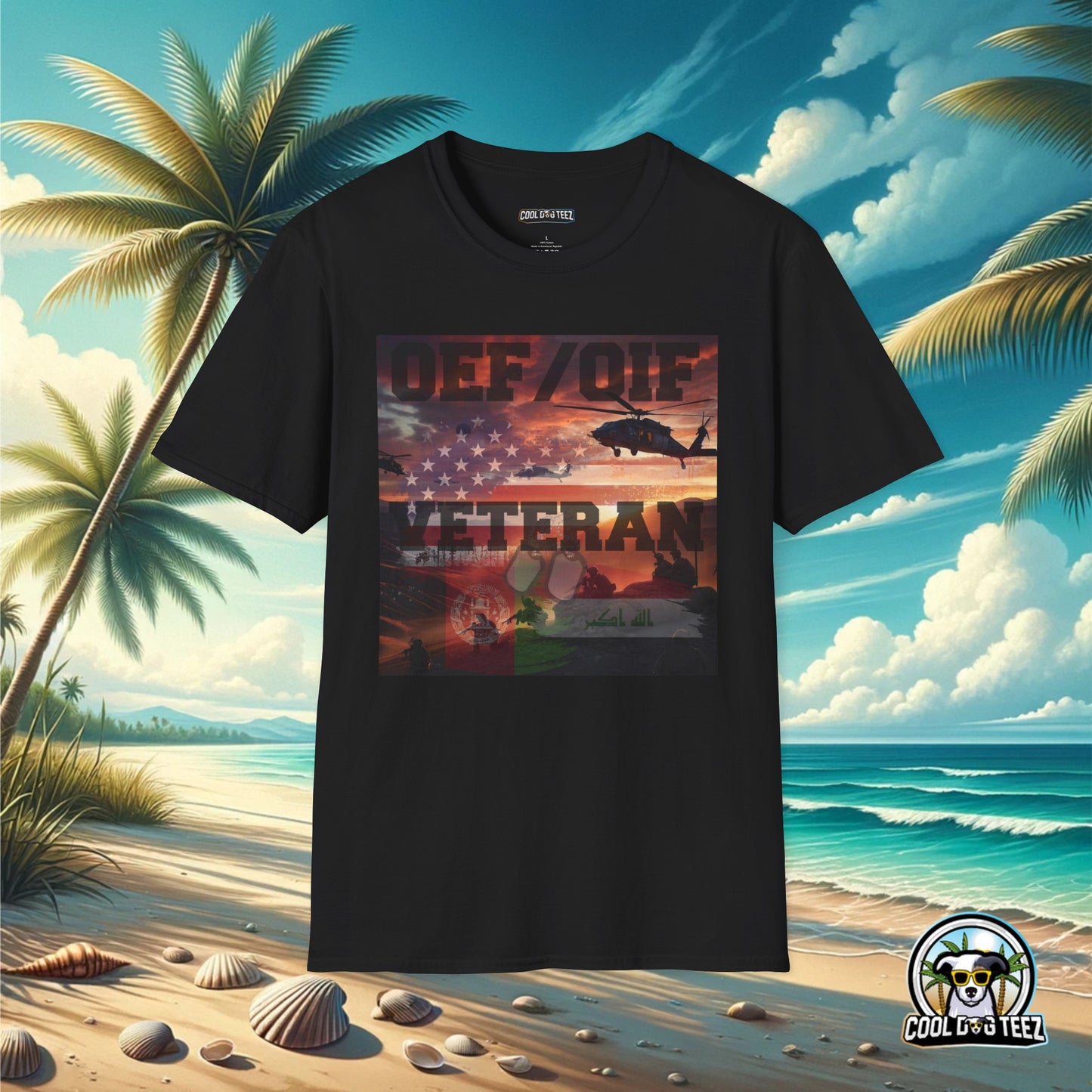 OEF/OIF Veteran T-Shirt - Cool Dog Teez LLC