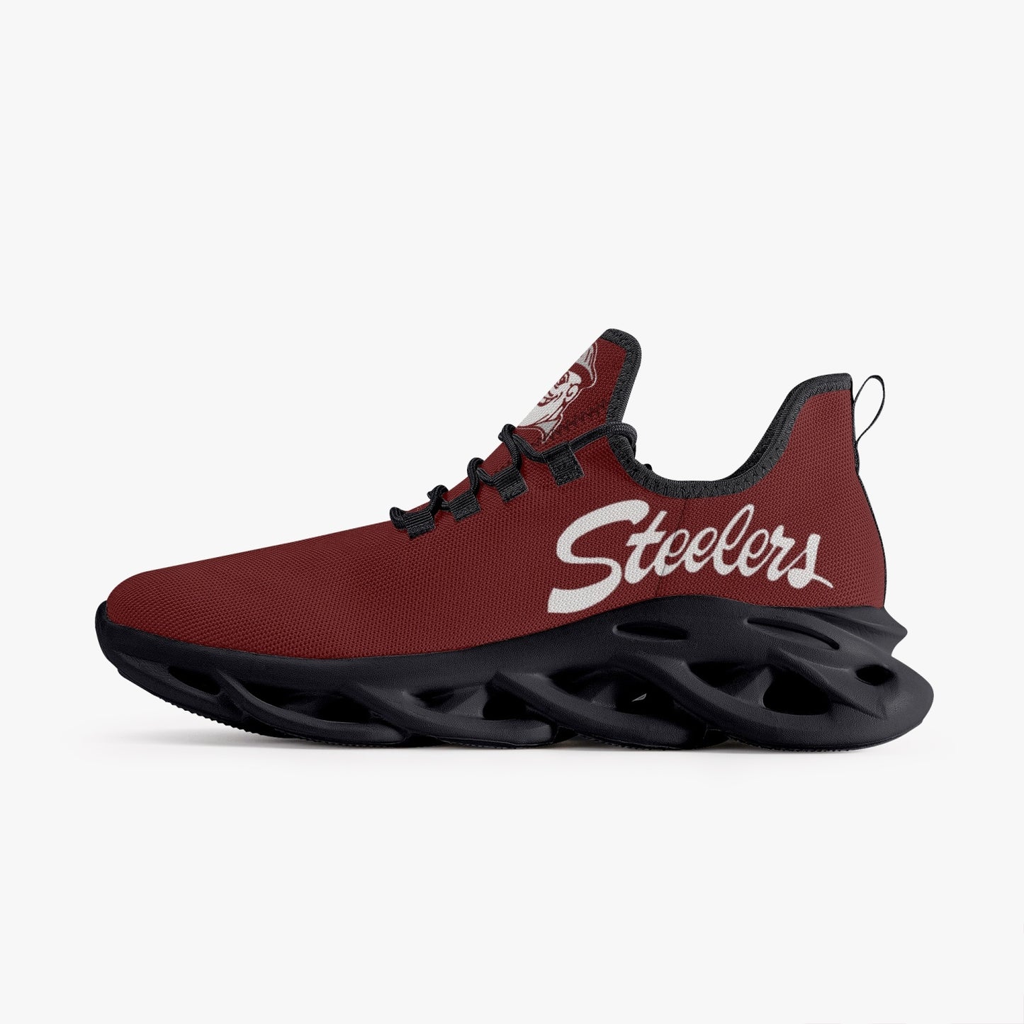 FoHi Bounce Mesh Knit Sneakers - Black