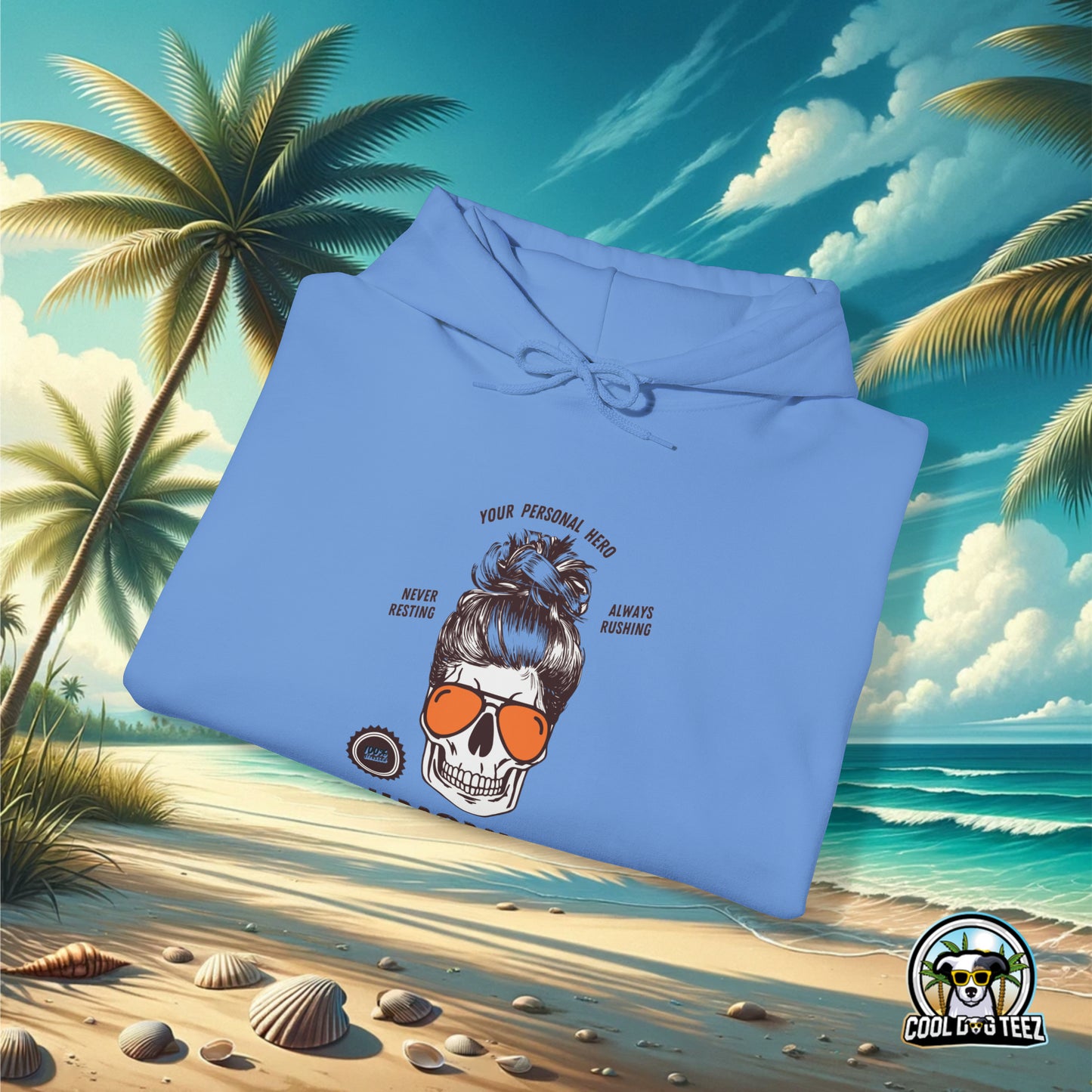 #MomLife Hooded Sweatshirt - Cool Dog Teez LLC