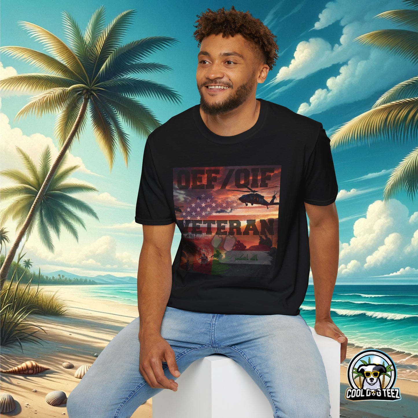 OEF/OIF Veteran T-Shirt - Cool Dog Teez LLC