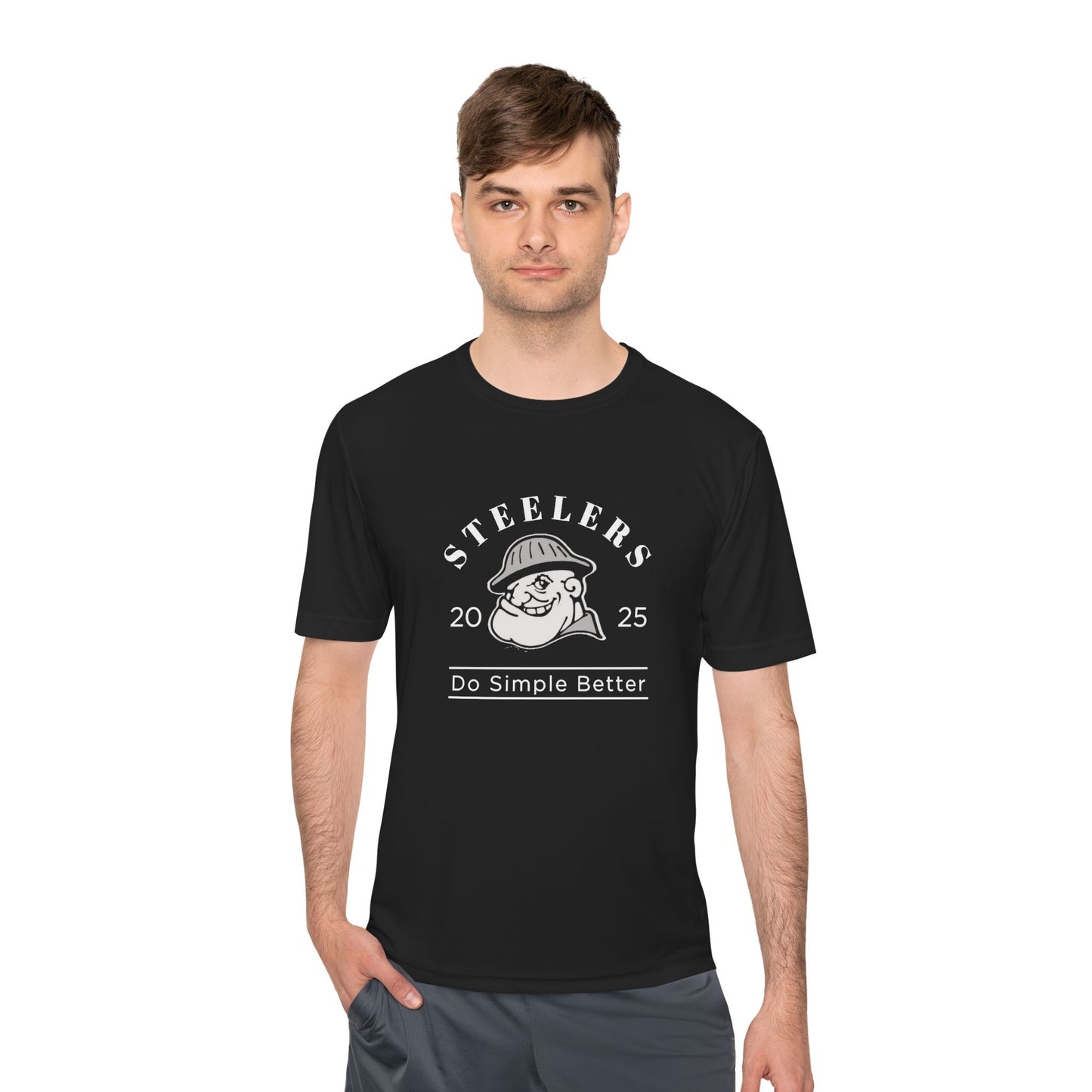 Steelers Moisture-Wicking Tee – "Do Simple Better"