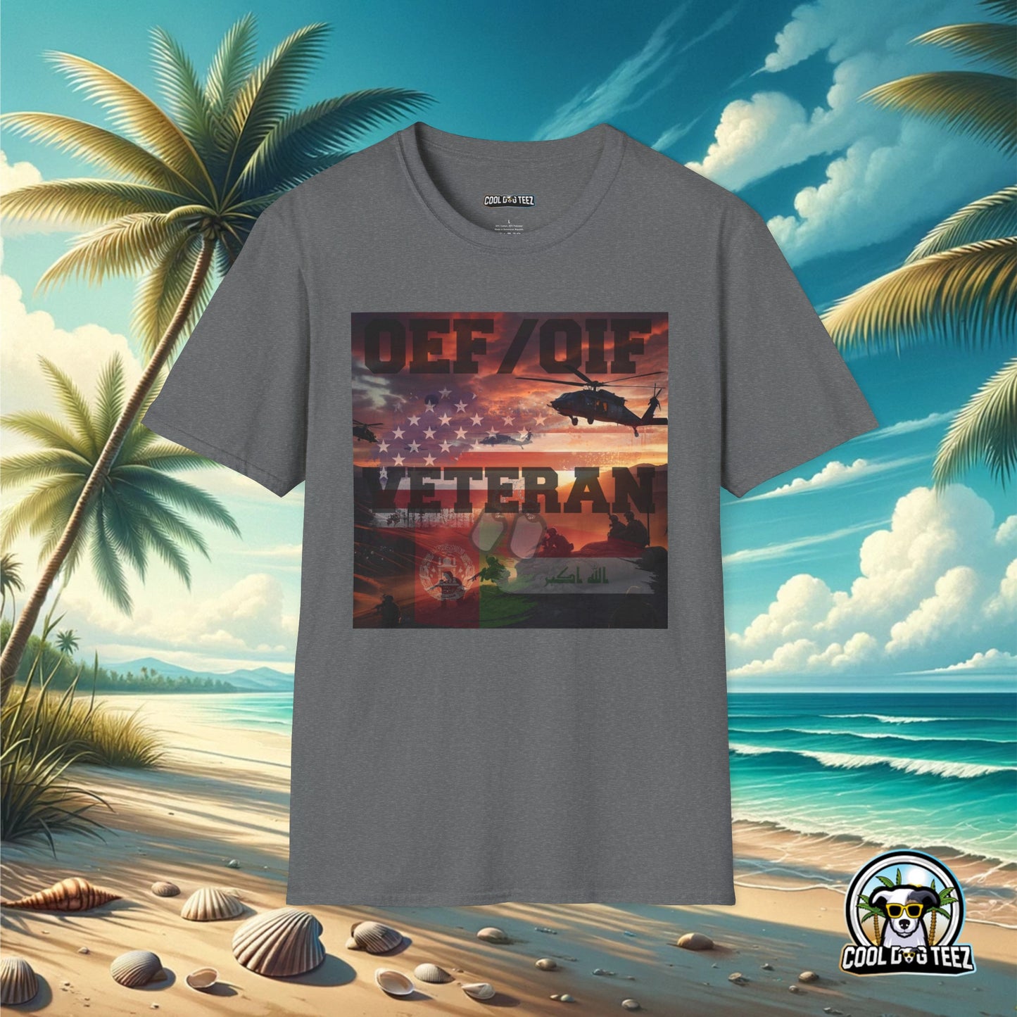 OEF/OIF Veteran T-Shirt - Cool Dog Teez LLC