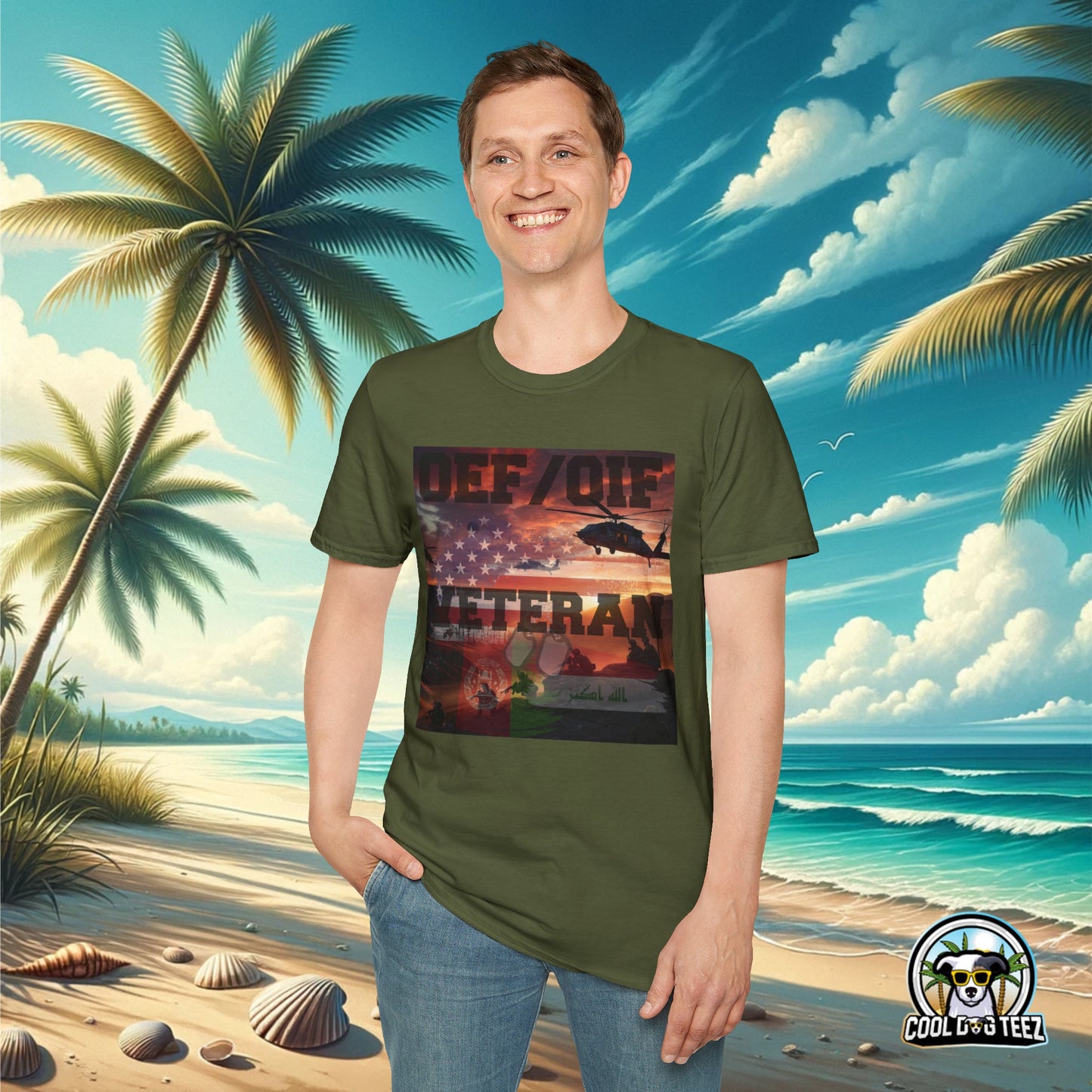 OEF/OIF Veteran T-Shirt - Cool Dog Teez LLC