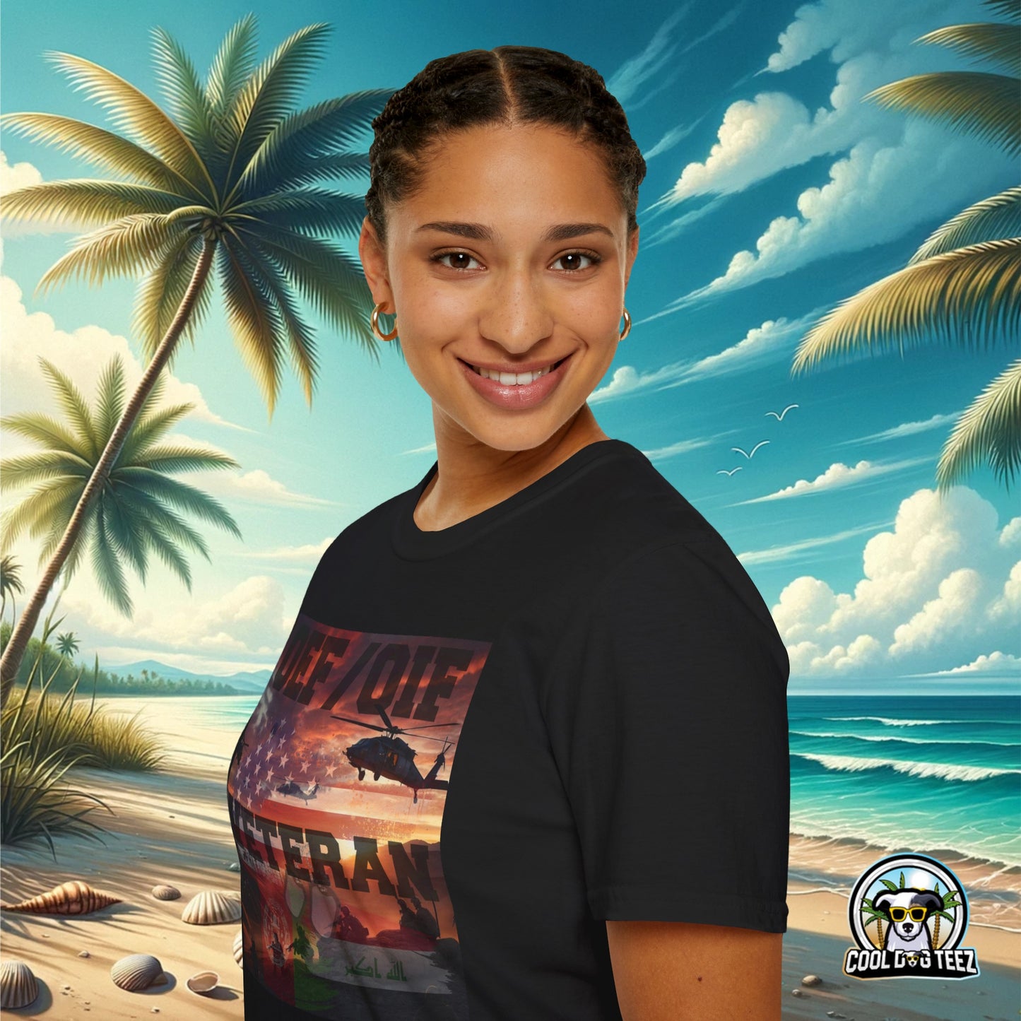 OEF/OIF Veteran T-Shirt - Cool Dog Teez LLC