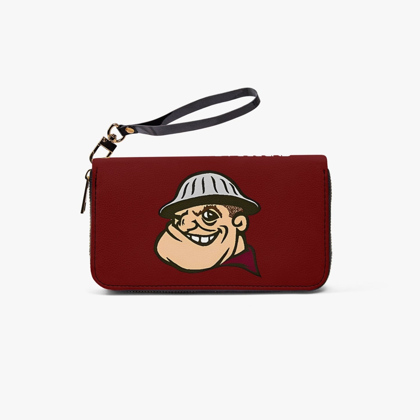 FoHi PU Leather Strap Zipper Wallet - Cool Dog Teez LLC