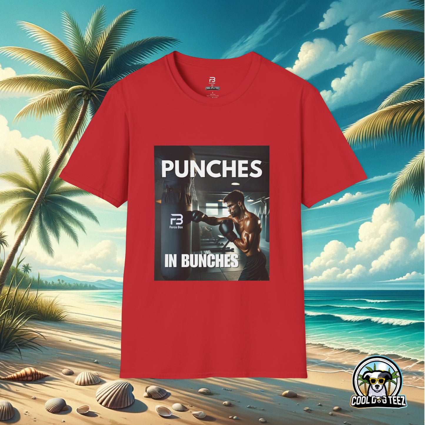 Punches in Bunches - Unisex Softstyle T-Shirt - Cool Dog Teez LLC