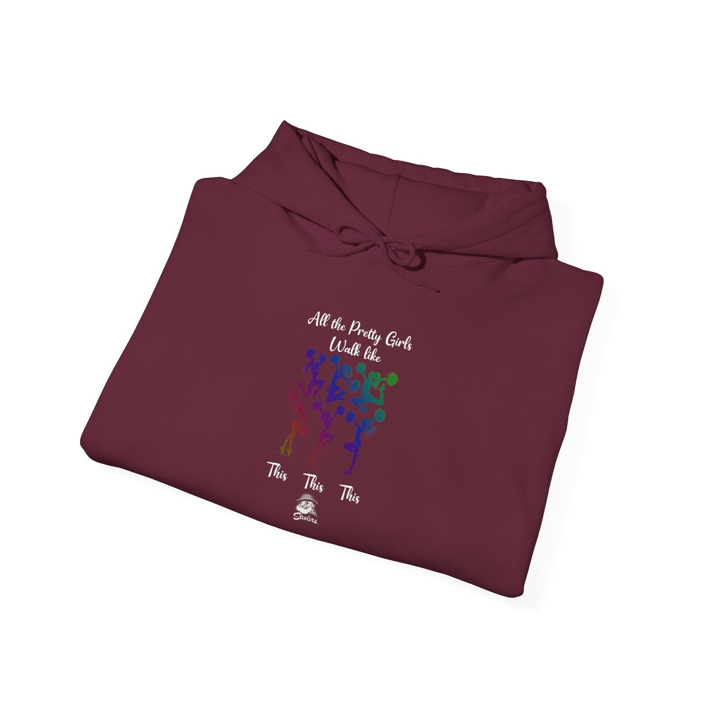 Fohi Cheer Pretty Girls Hooded Sweatshirt