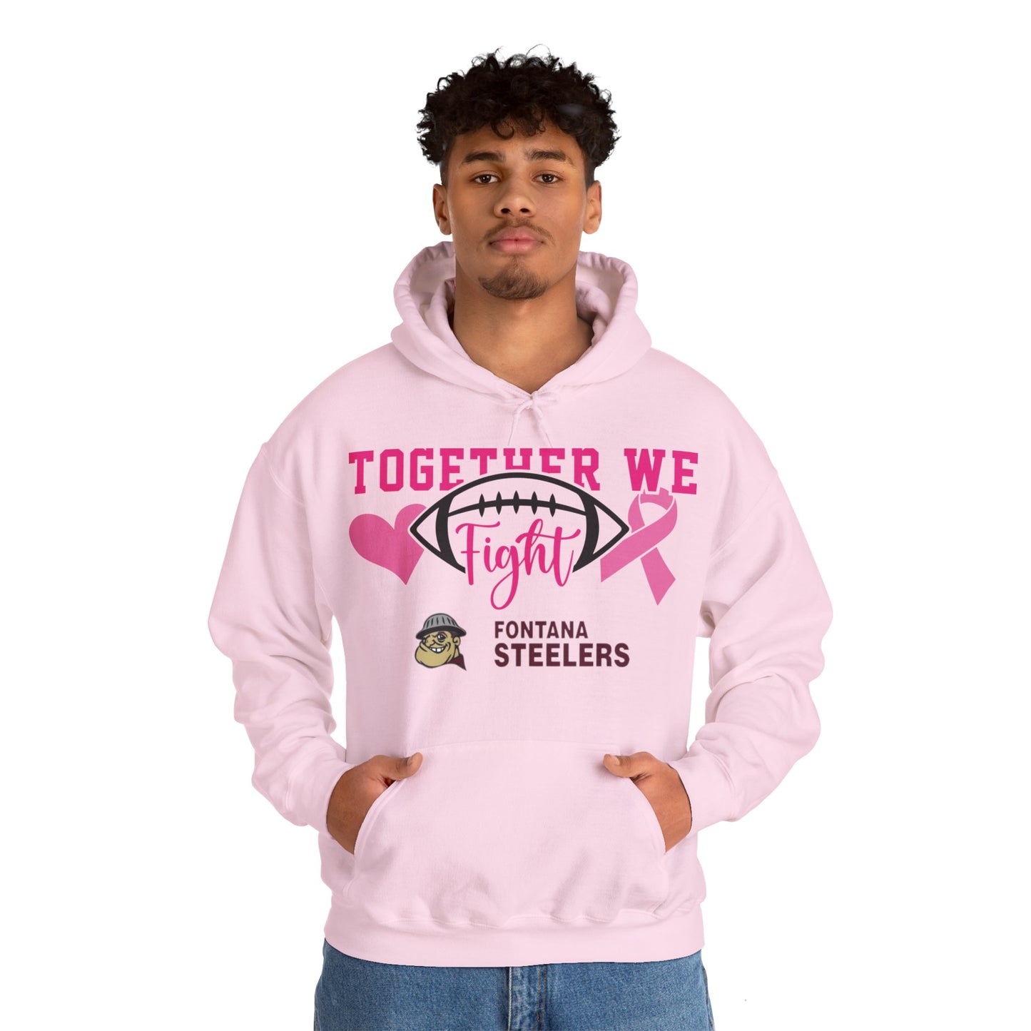 Fohi Together We Fight Hooded Sweatshirt - Cool Dog Teez LLC