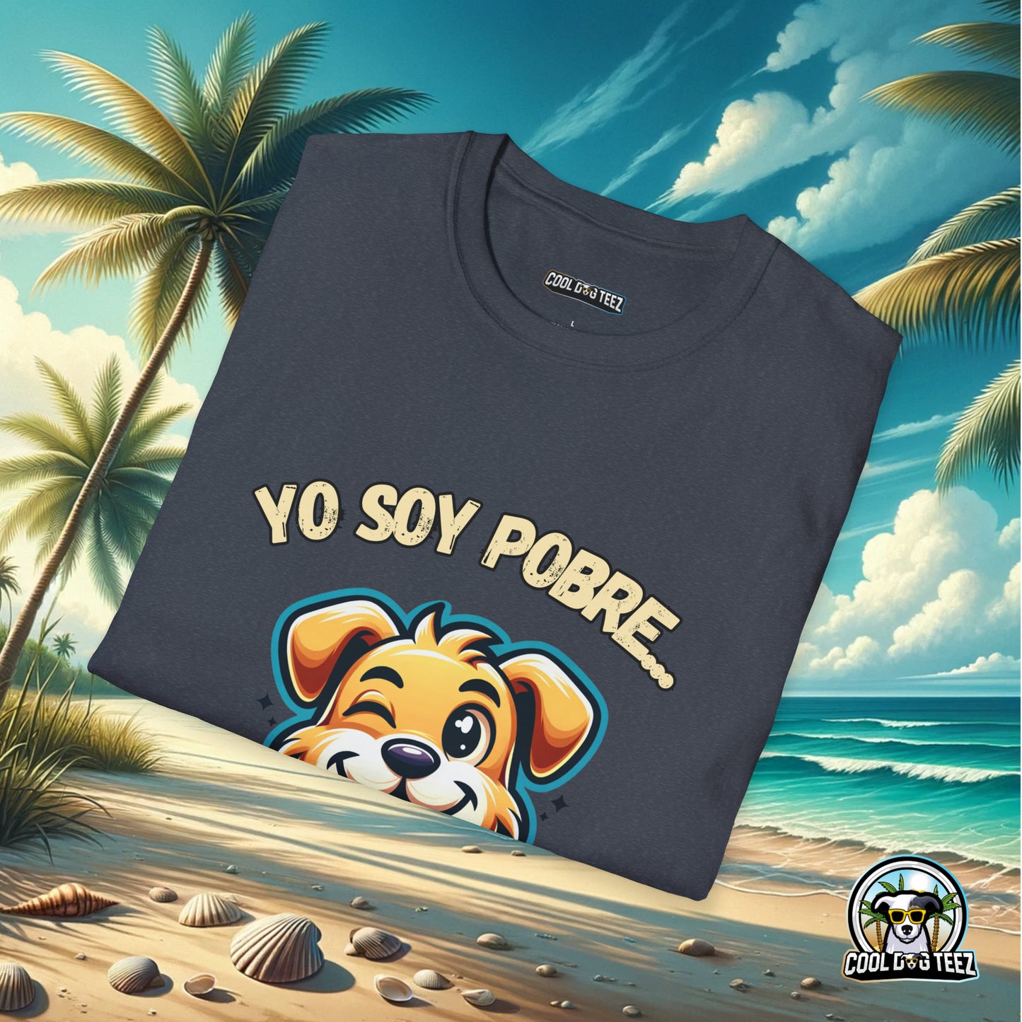 Rich in Love Tee: Besos Edition T-Shirt - Cool Dog Teez LLC