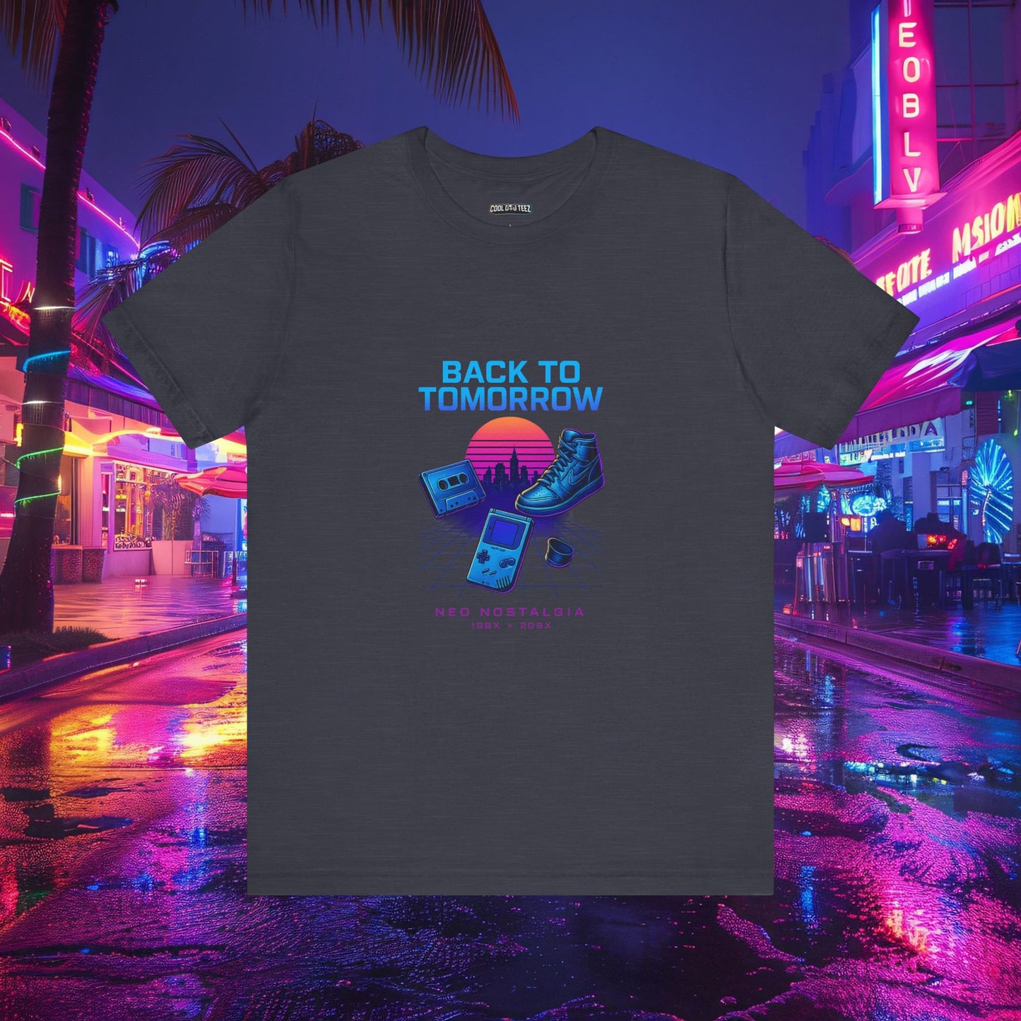 Neo Nostalgia β Back to Tomorrow T-Shirt - Cool Dog Teez LLC