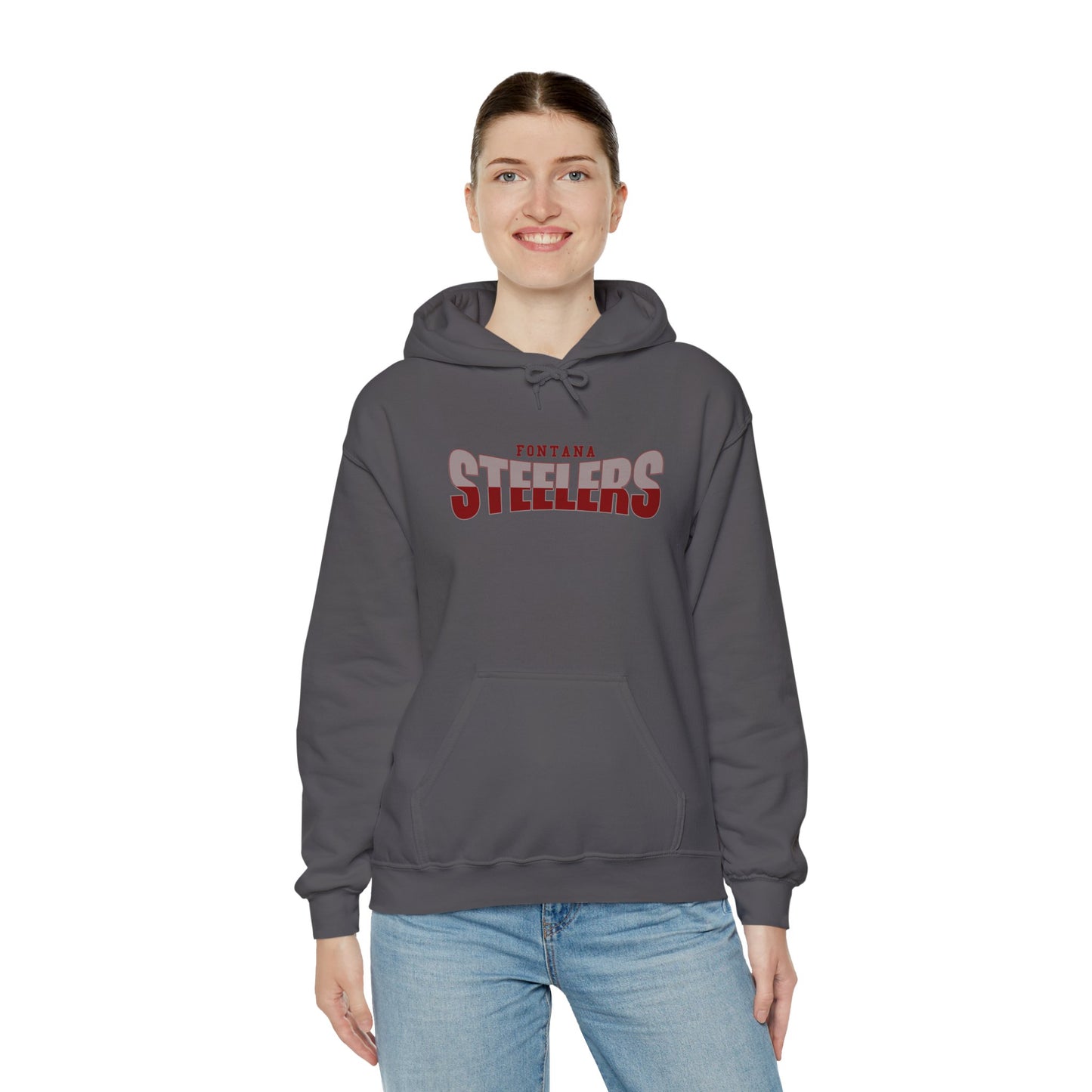 Fontana Steelers Heavy Blend™ Hoodie – Stay Warm, Rep Your Team!