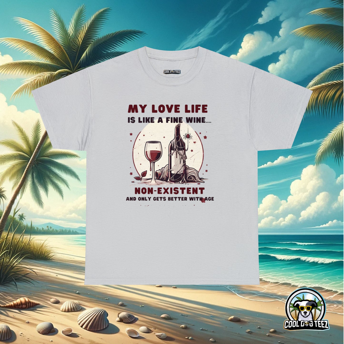 Aging Gracefully: Time Flies When You're a Fine Wine! - Cool Dog Teez LLC