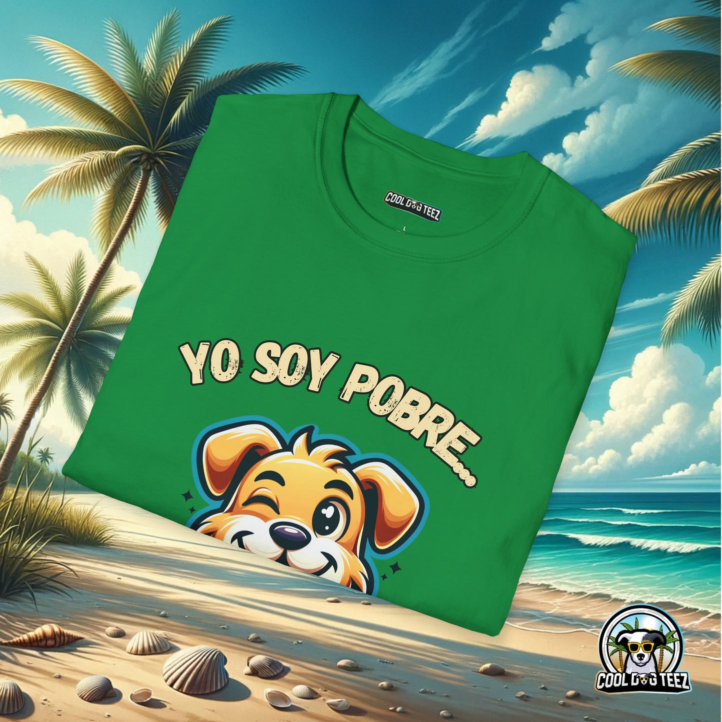 Rich in Love Tee: Besos Edition T-Shirt - Cool Dog Teez LLC