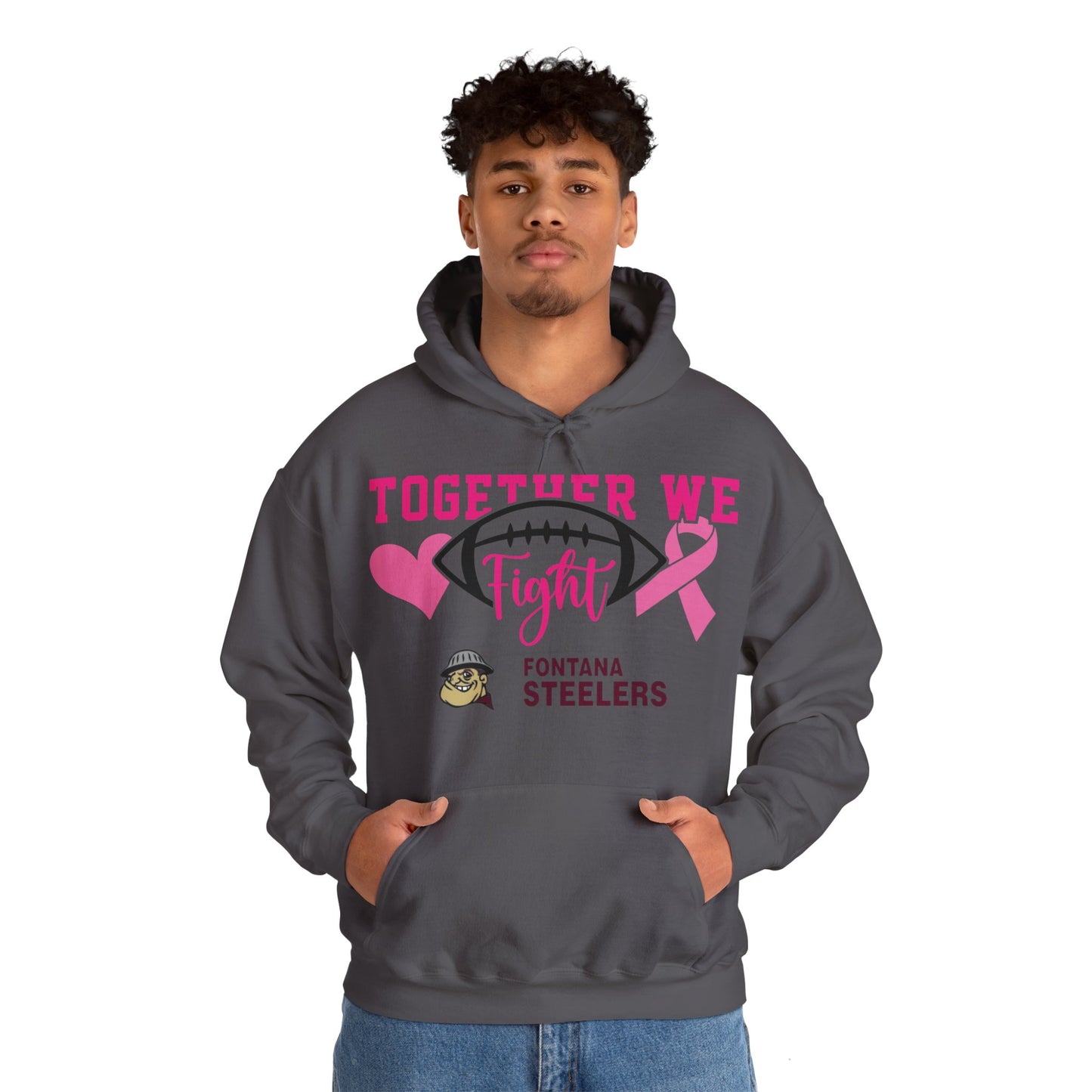 Fohi Together We Fight Hooded Sweatshirt - Cool Dog Teez LLC