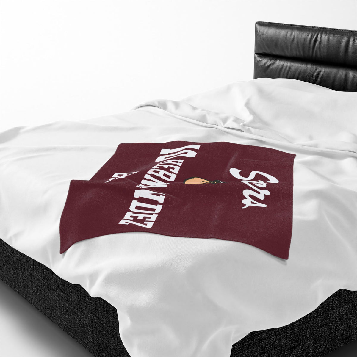 FOHI Steelers Personalized Player Velveteen Blanket – Custom Number, Last Name & Season Year