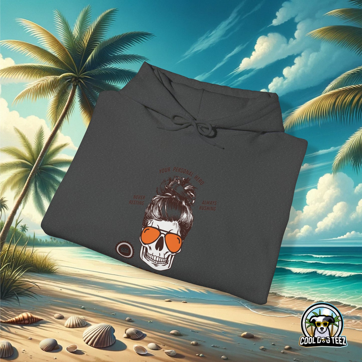 #MomLife Hooded Sweatshirt - Cool Dog Teez LLC