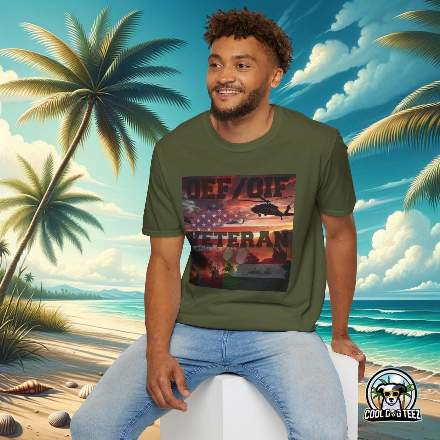 OEF/OIF Veteran T-Shirt - Cool Dog Teez LLC