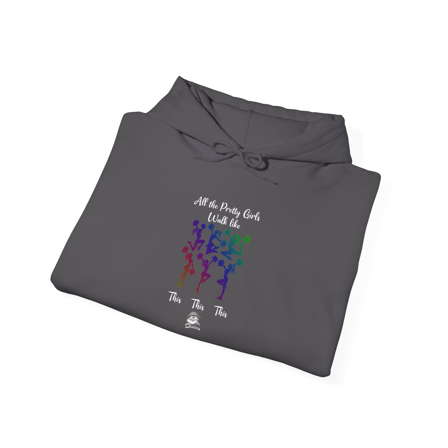 Fohi Cheer Pretty Girls Hooded Sweatshirt