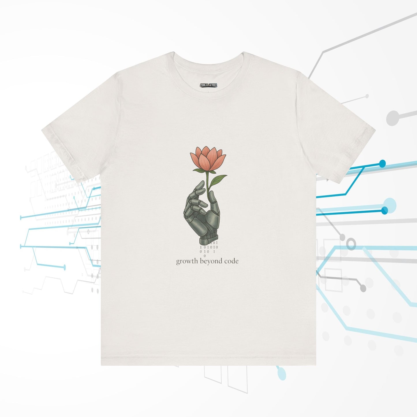 Tech Bloom | Growth Beyond Code Tee - Cool Dog Teez LLC