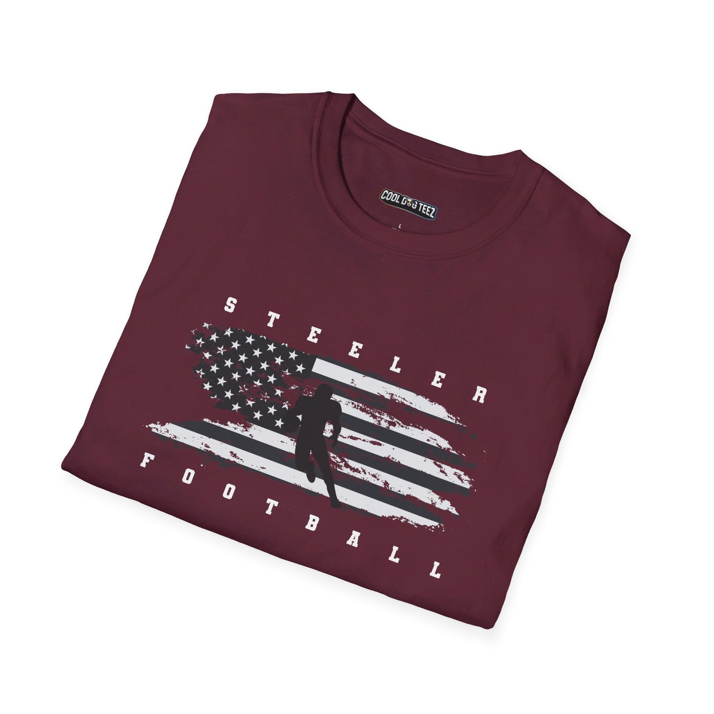 FoHi Steeler Football T-Shirt - Cool Dog Teez LLC