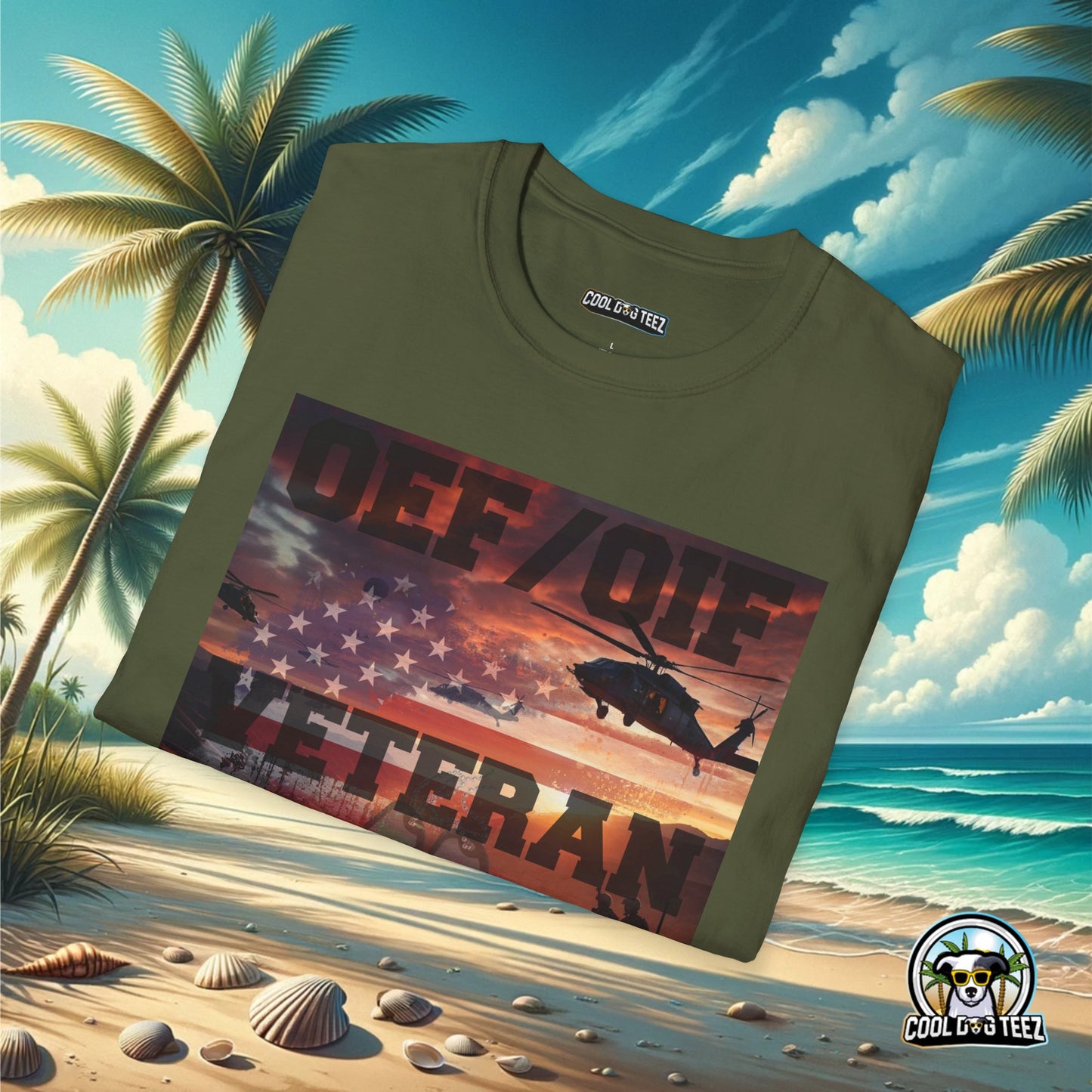 OEF/OIF Veteran T-Shirt - Cool Dog Teez LLC