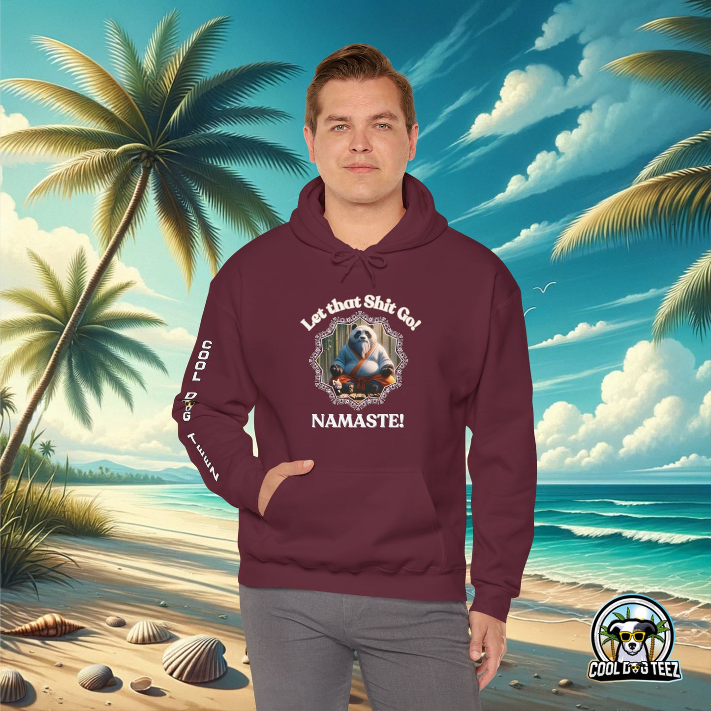 Let that S*** Go Hooded Sweatshirt - Cool Dog Teez LLC