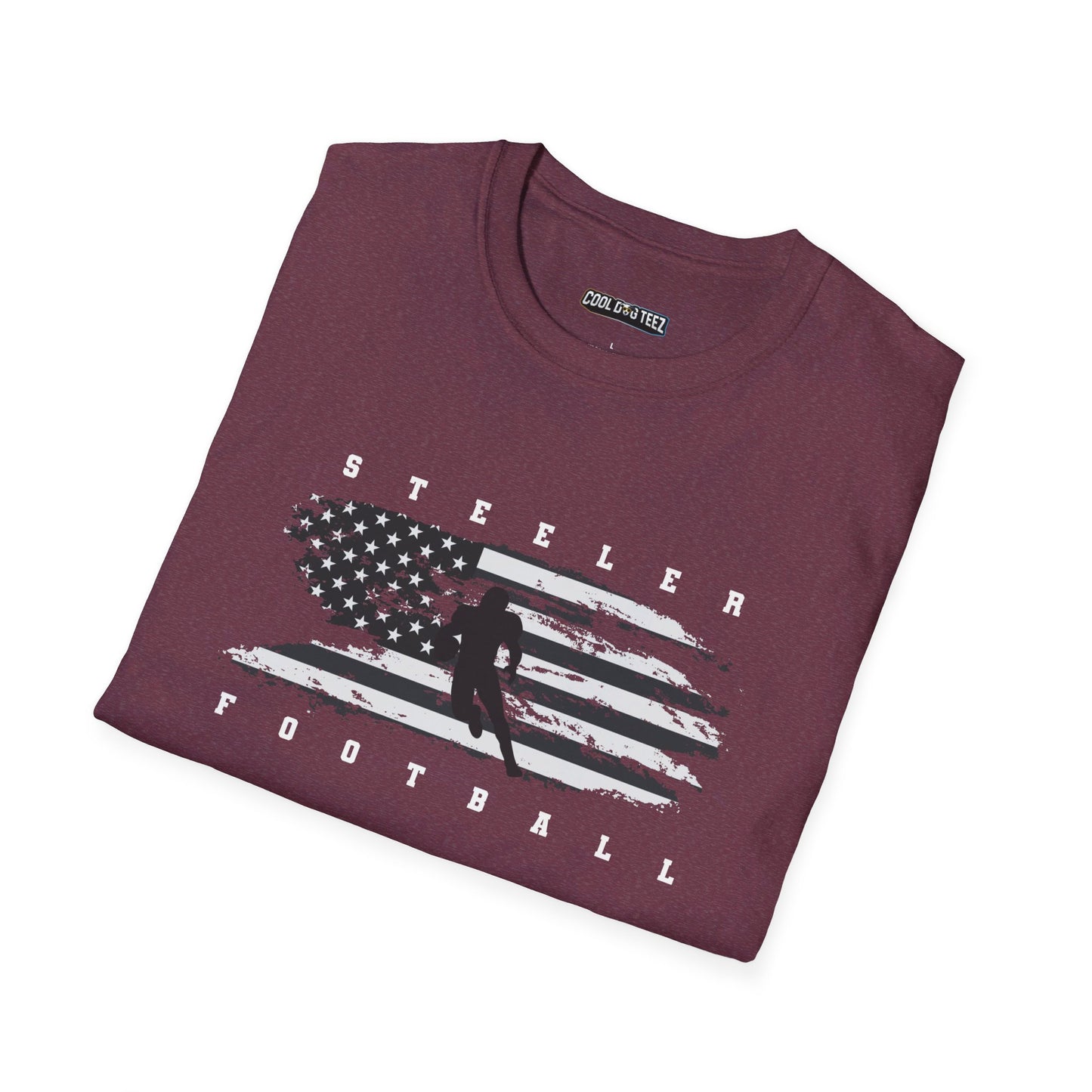 FoHi Steeler Football T-Shirt - Cool Dog Teez LLC