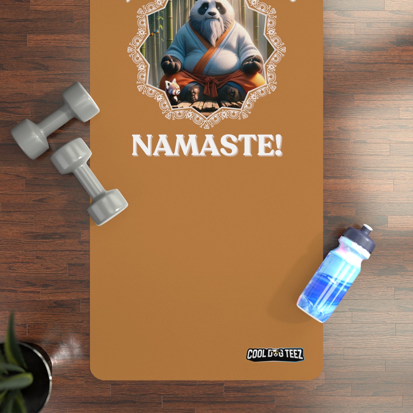 Let that S*** Go! Rubber Yoga Mat - Cool Dog Teez LLC