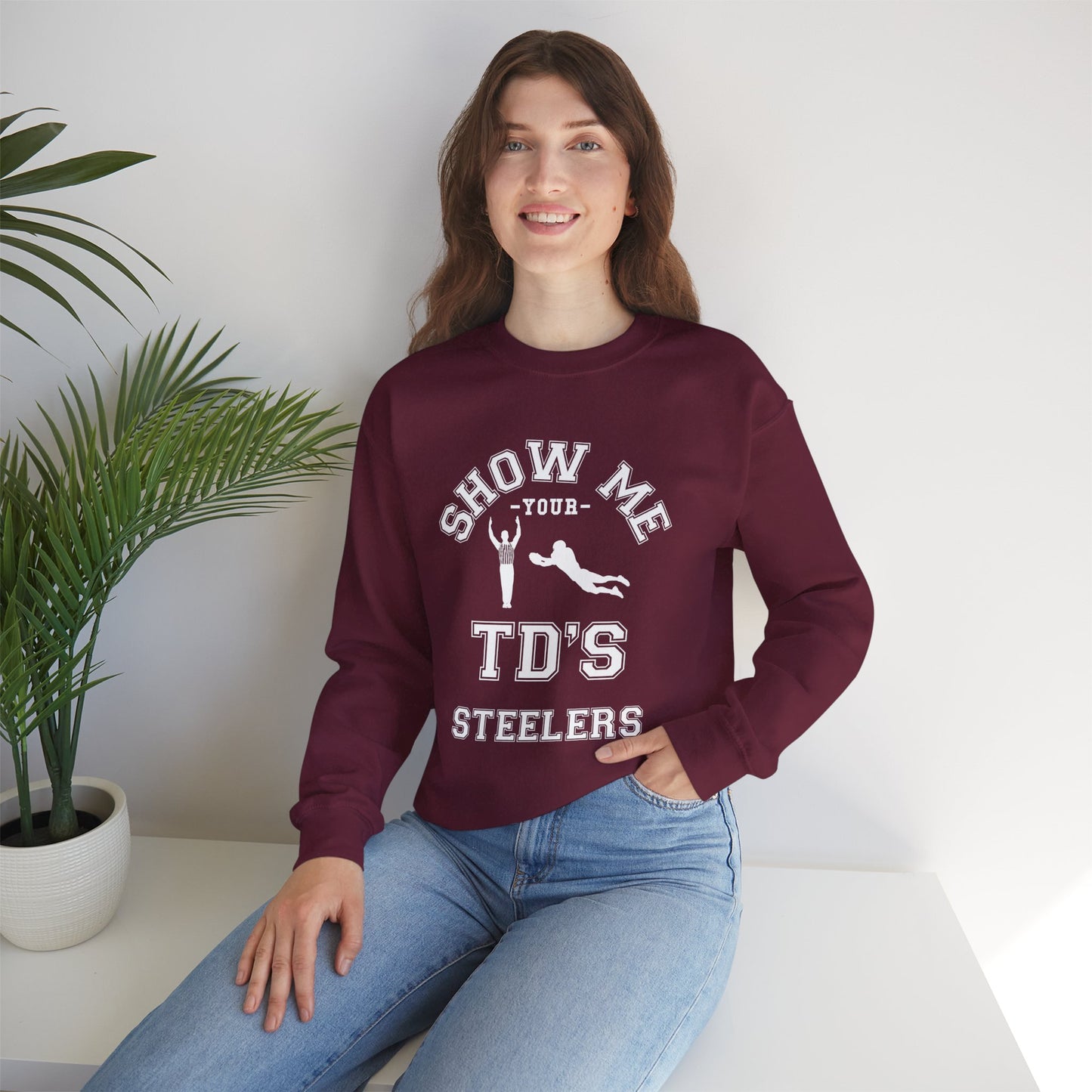Show me your TDs Crewneck Sweatshirt (White)