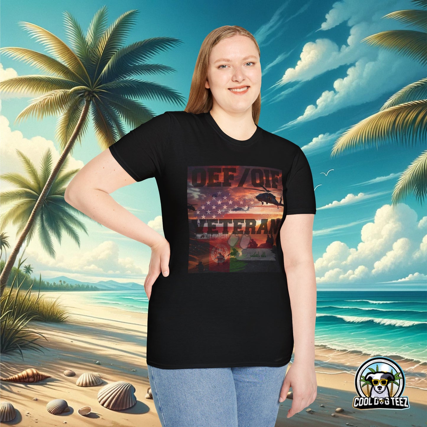 OEF/OIF Veteran T-Shirt - Cool Dog Teez LLC