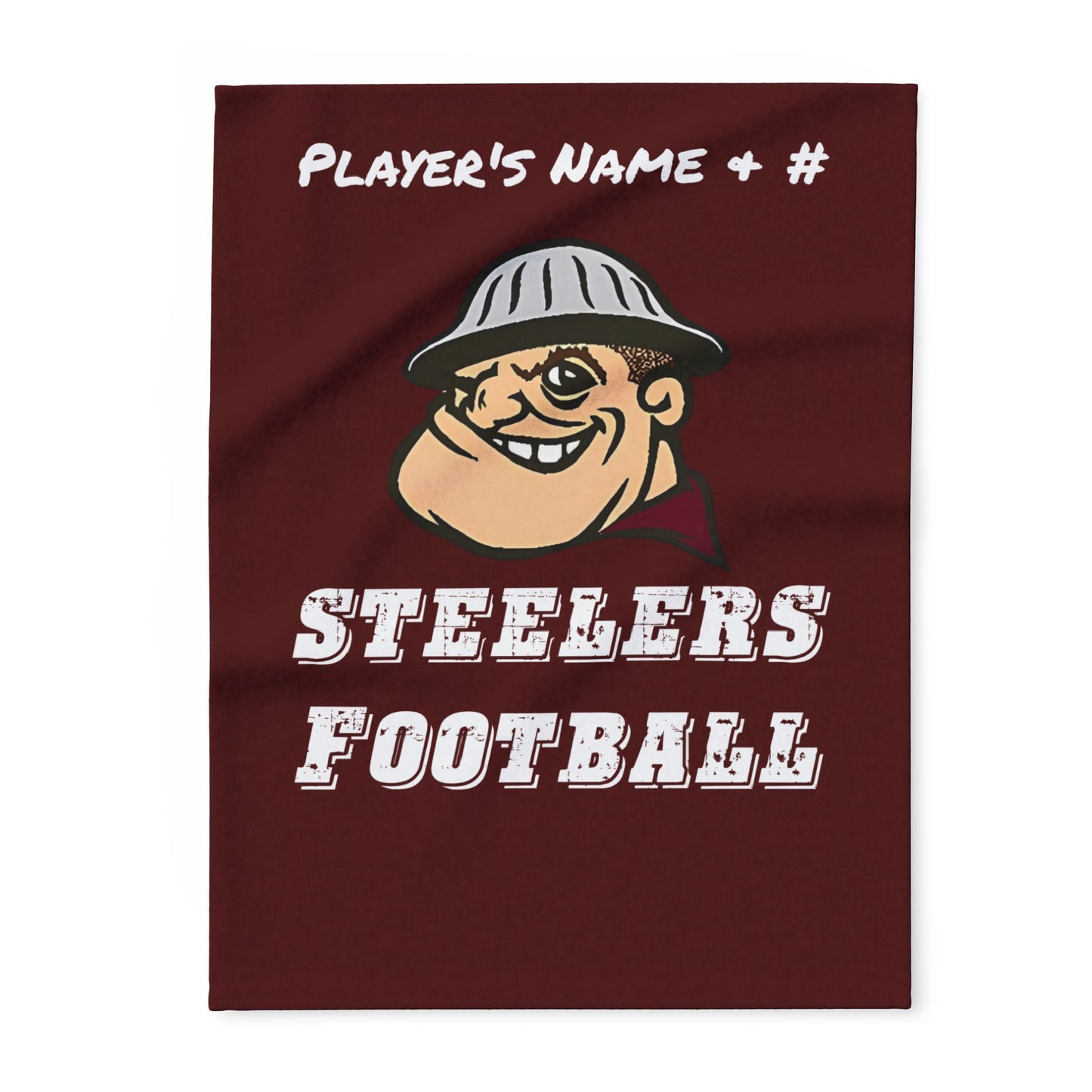 Personalized Steelers Fleece Blanket - Cool Dog Teez LLC
