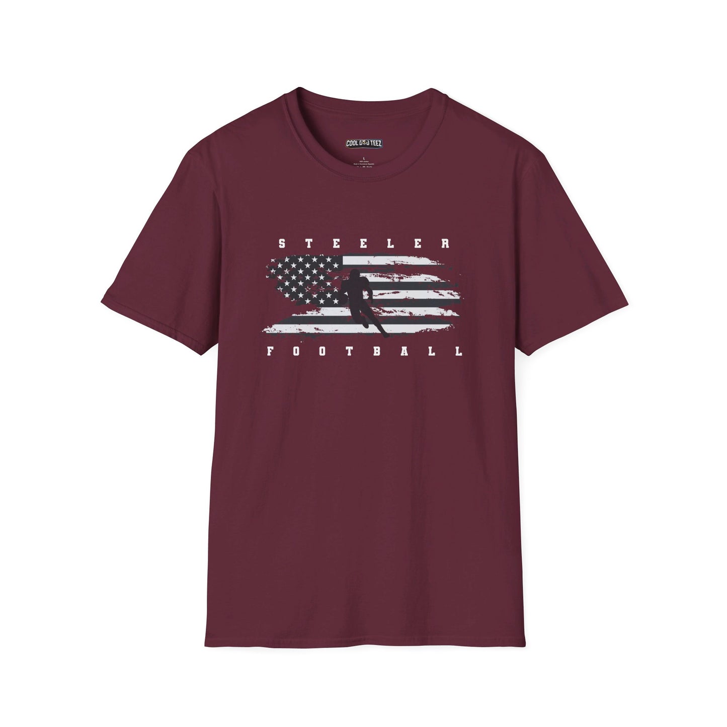 FoHi Steeler Football T-Shirt - Cool Dog Teez LLC