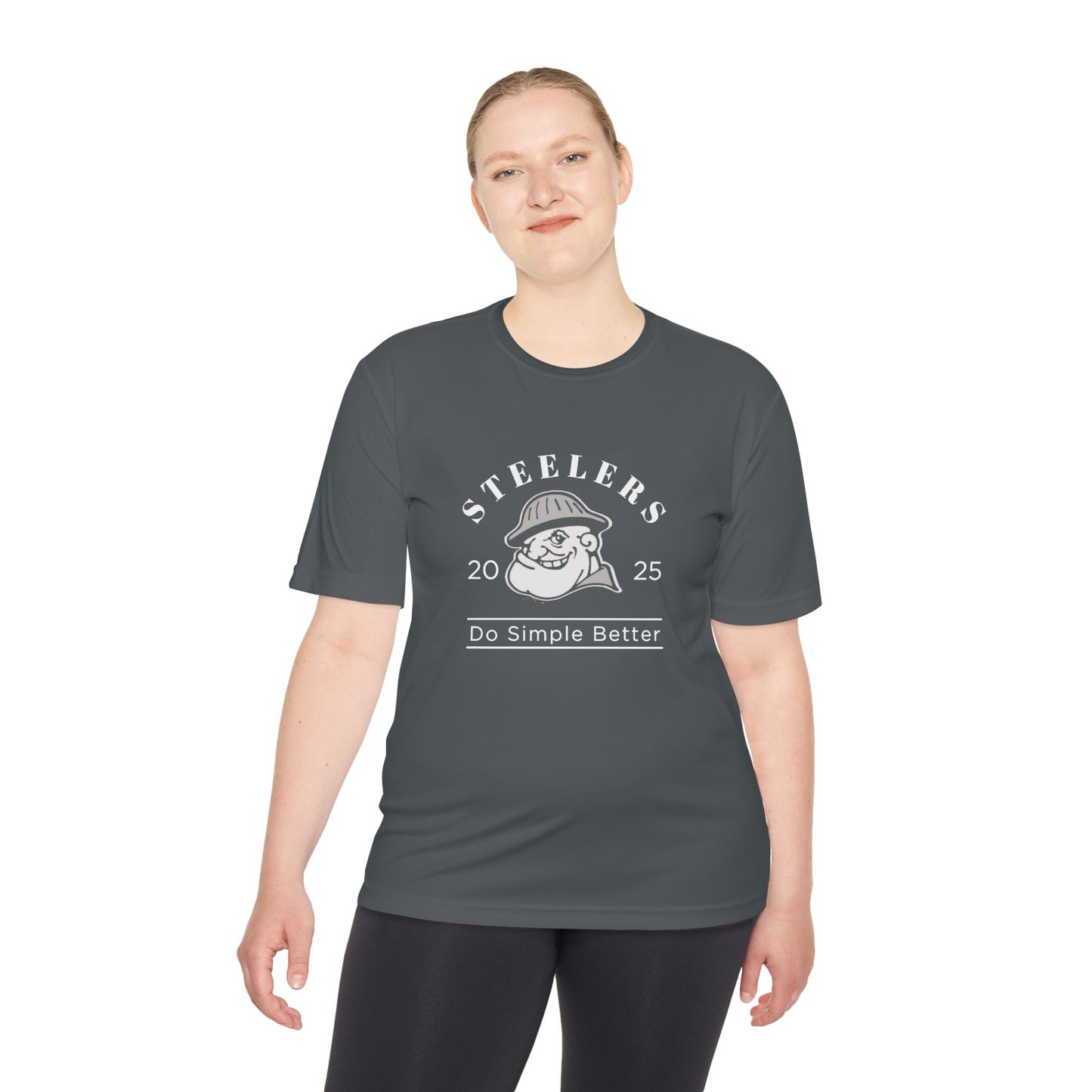 Steelers Moisture-Wicking Tee – "Do Simple Better"