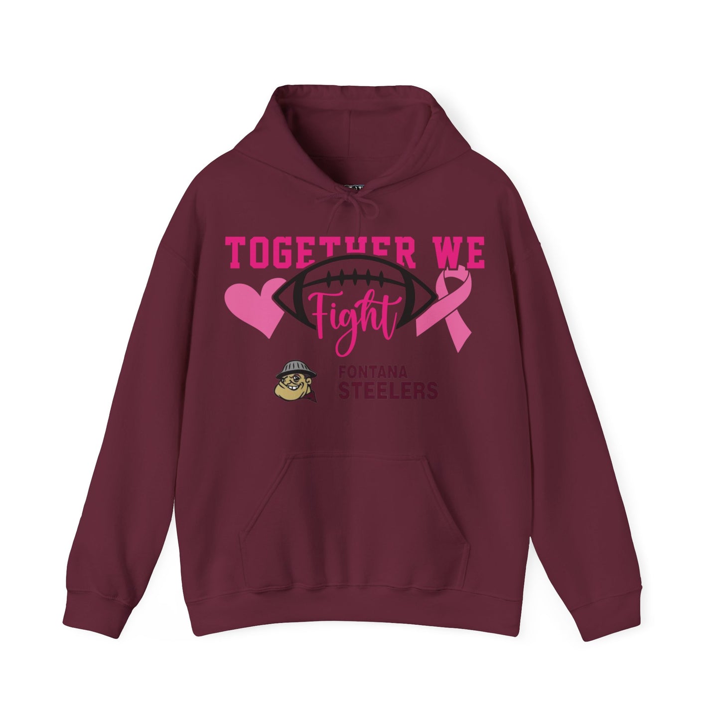 Fohi Together We Fight Hooded Sweatshirt - Cool Dog Teez LLC