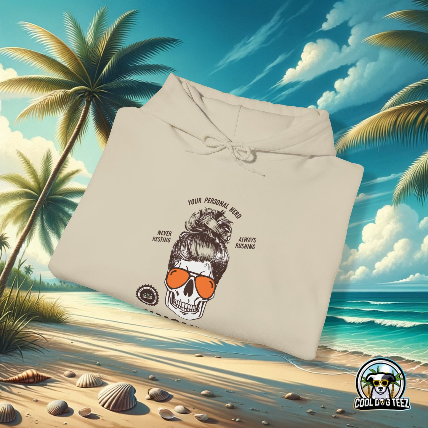 #MomLife Hooded Sweatshirt - Cool Dog Teez LLC