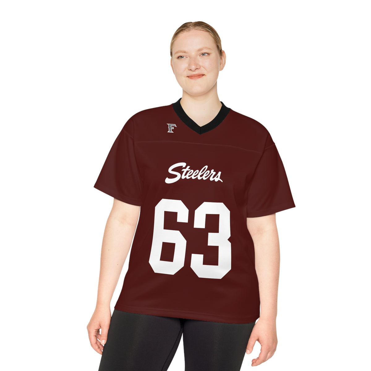 FOHI Steelers Personalized Football Jersey – Custom Number & Last Name