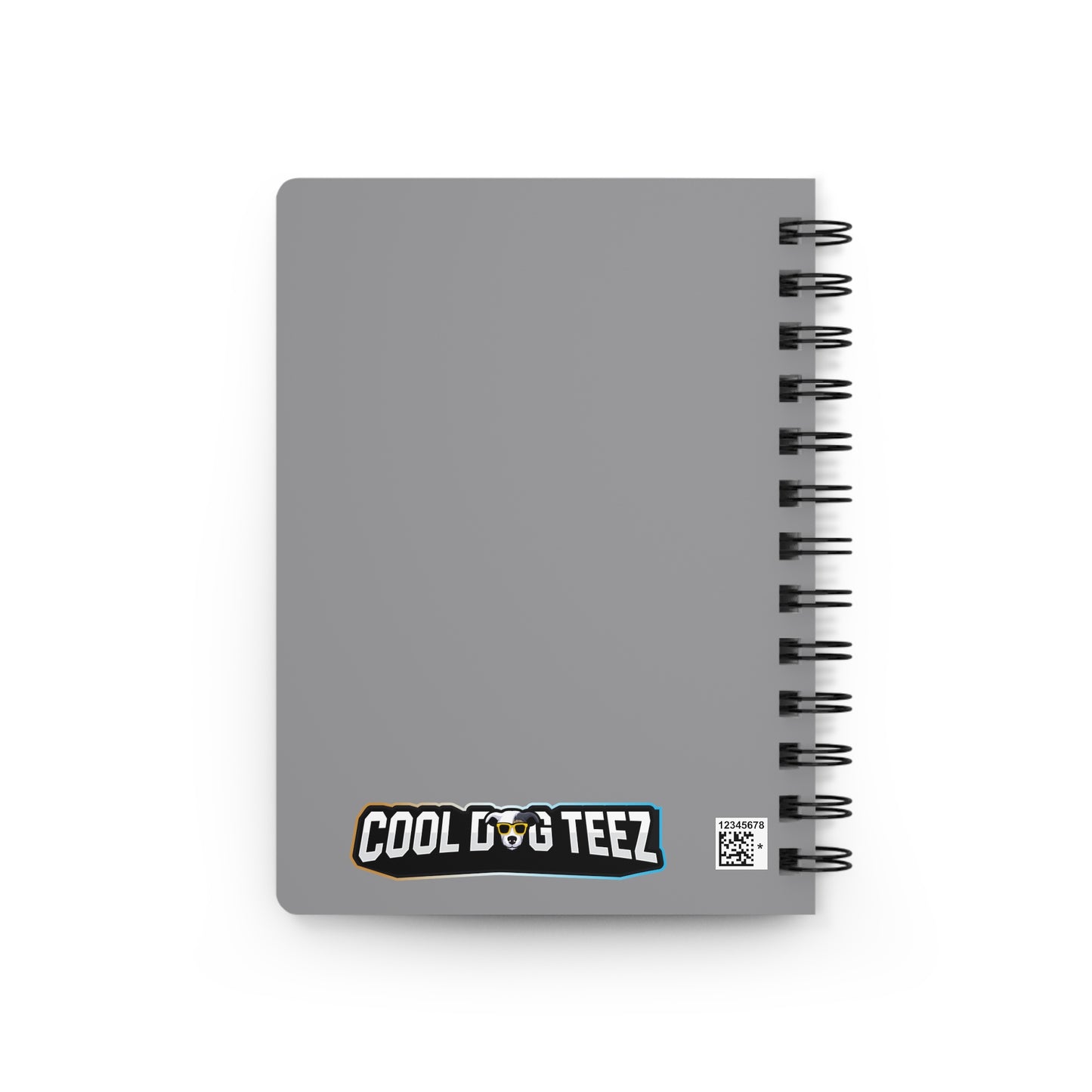Cool Dog Teez 'Paws & Reflect' Spiral Journal. - Cool Dog Teez LLC