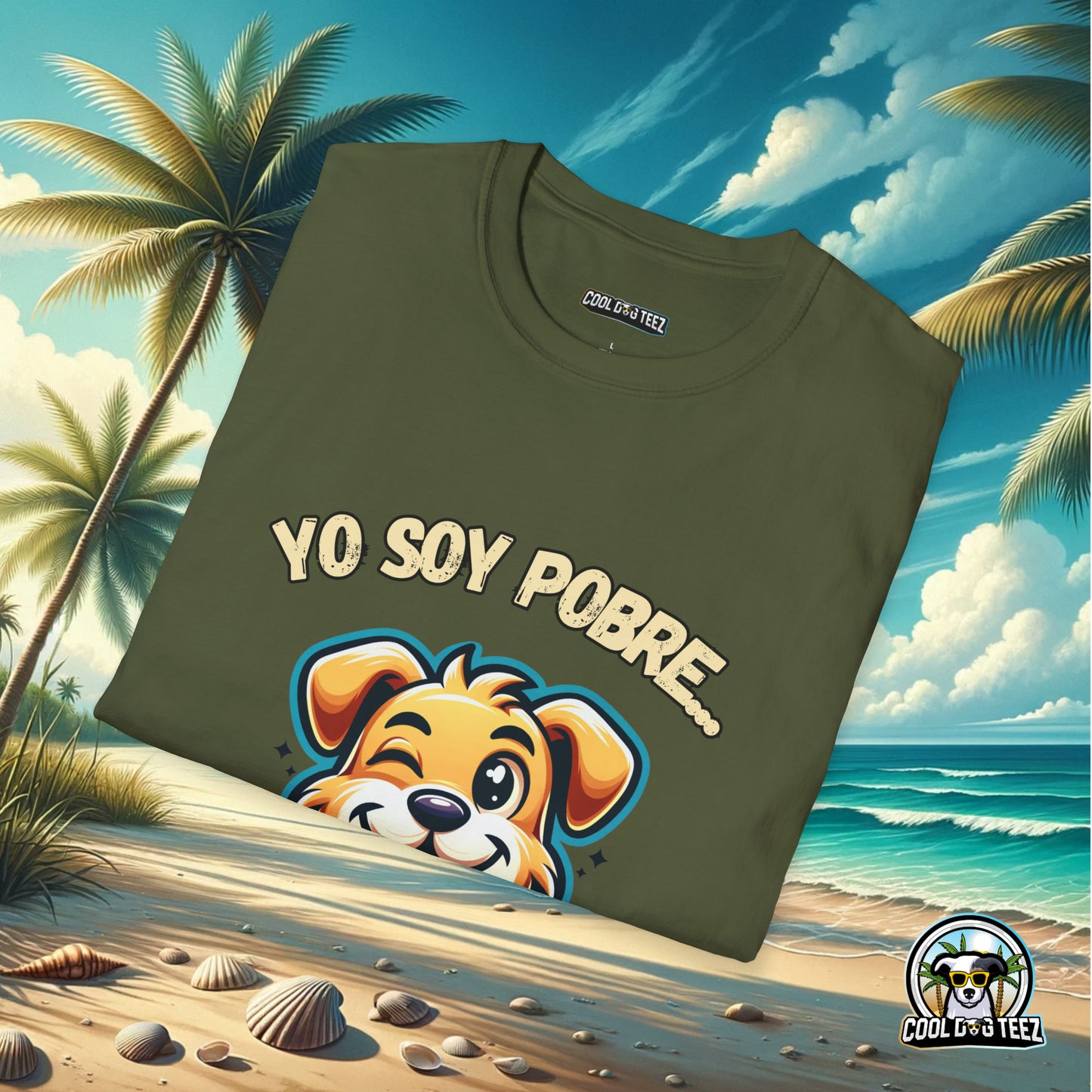 Rich in Love Tee: Besos Edition T-Shirt - Cool Dog Teez LLC