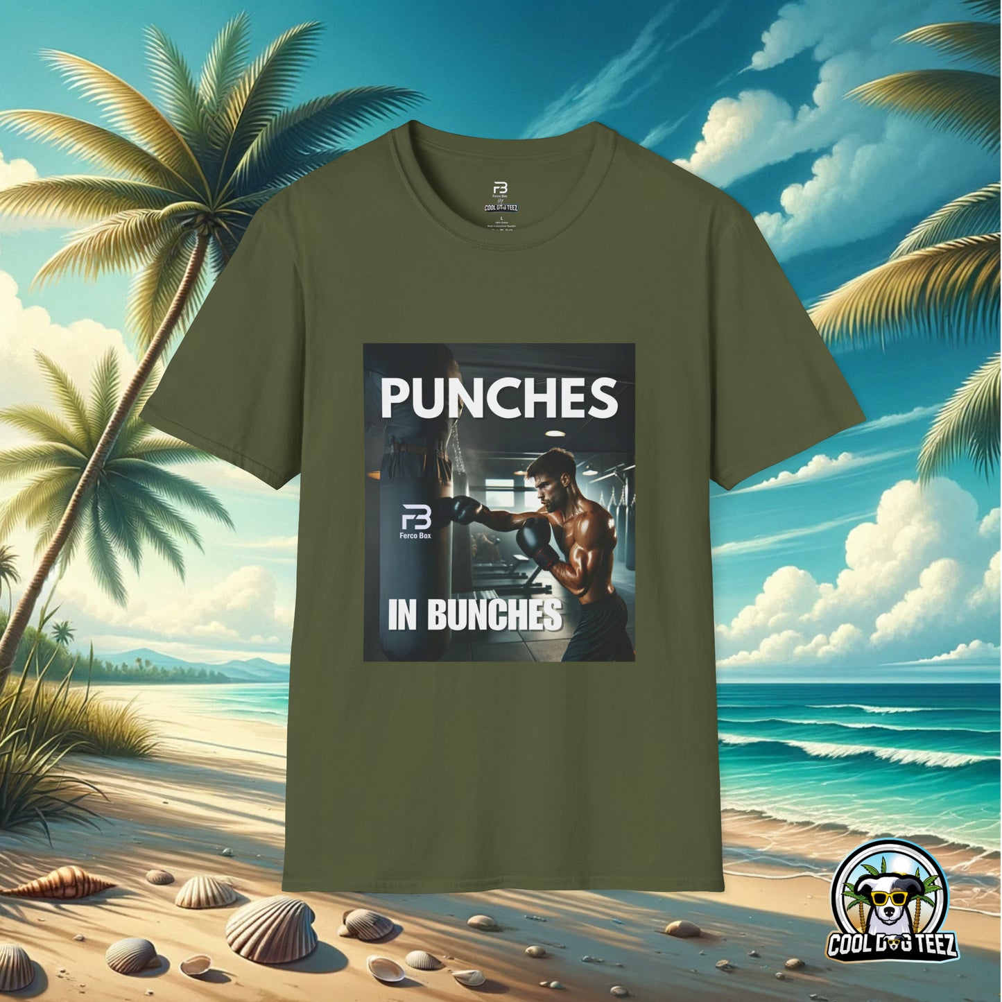 Punches in Bunches - Unisex Softstyle T-Shirt - Cool Dog Teez LLC