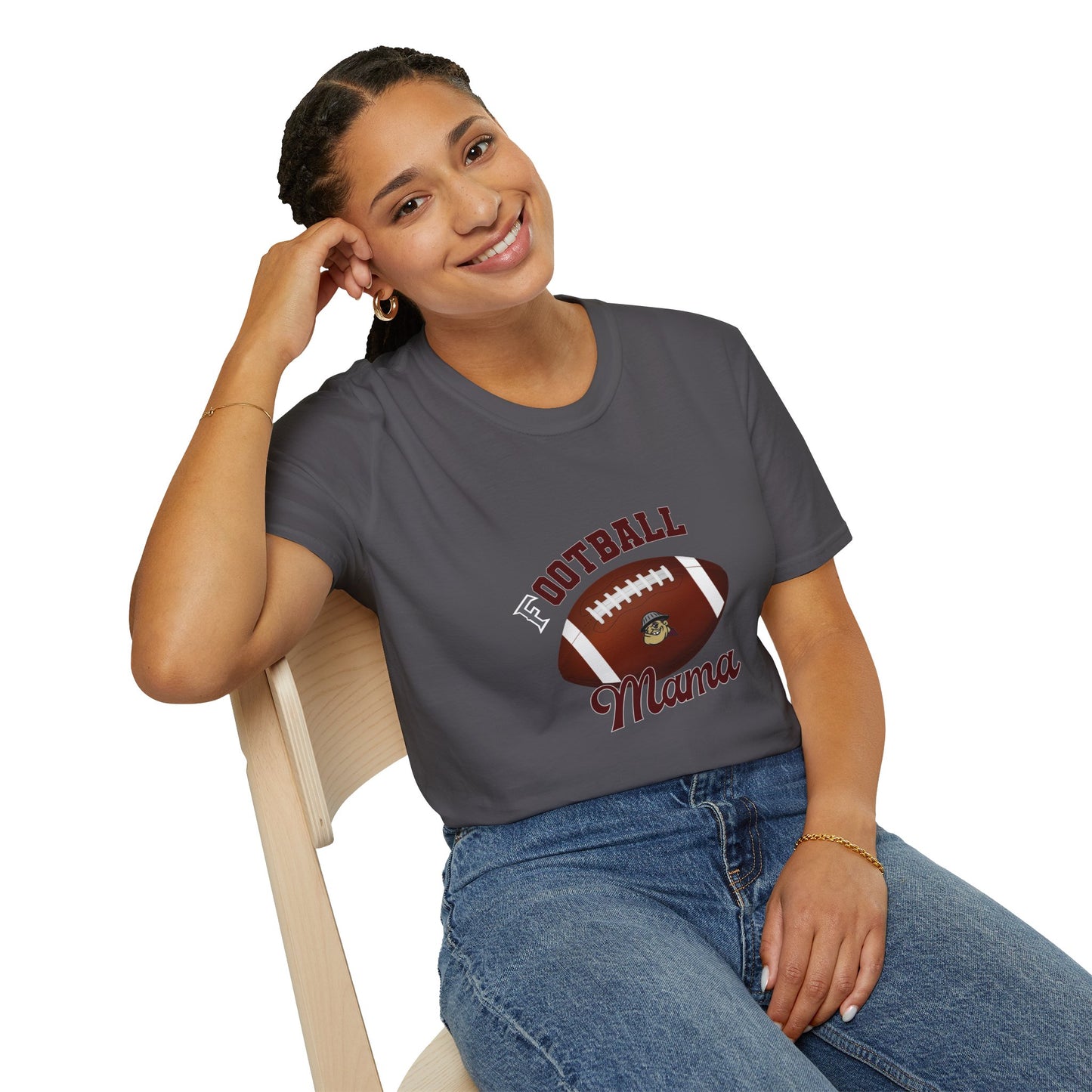 Football Mama T-Shirt - Cool Dog Teez LLC