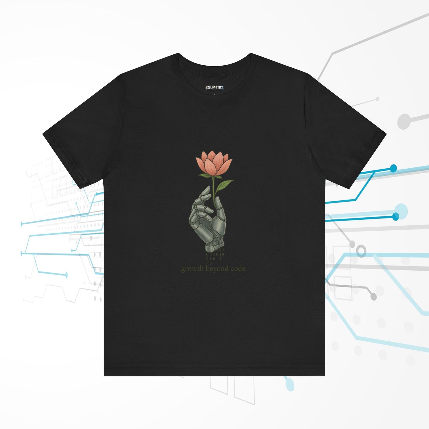 Tech Bloom | Growth Beyond Code Tee - Cool Dog Teez LLC