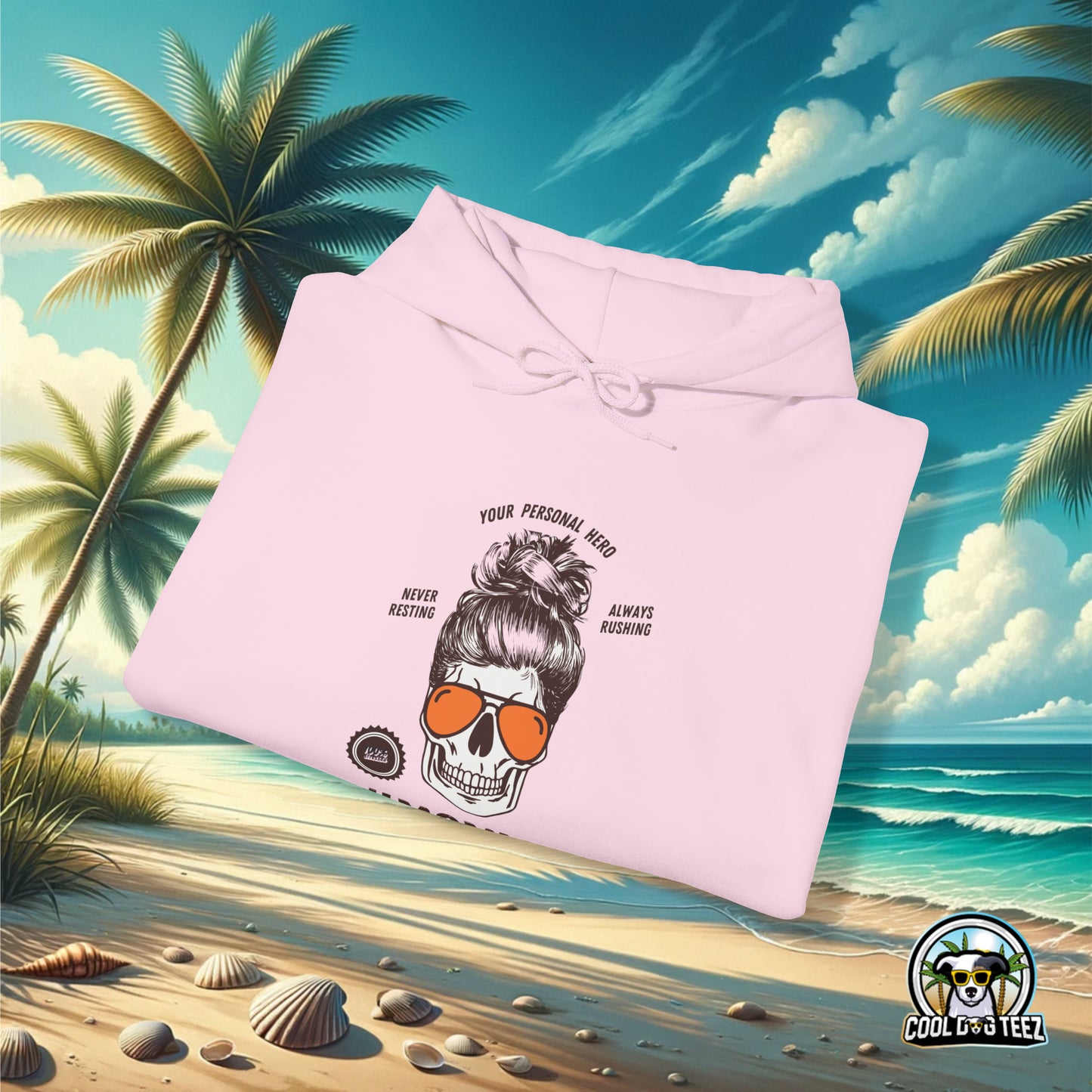 #MomLife Hooded Sweatshirt - Cool Dog Teez LLC