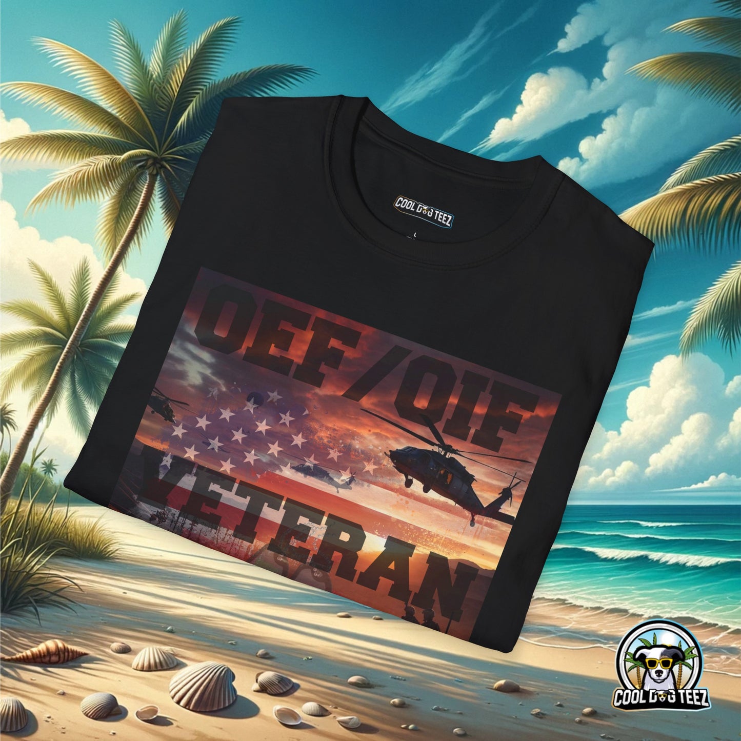 OEF/OIF Veteran T-Shirt - Cool Dog Teez LLC