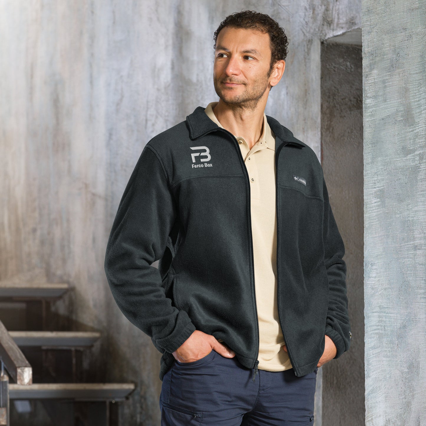 FercoBox Columbia Fleece Jacket - Cool Dog Teez LLC