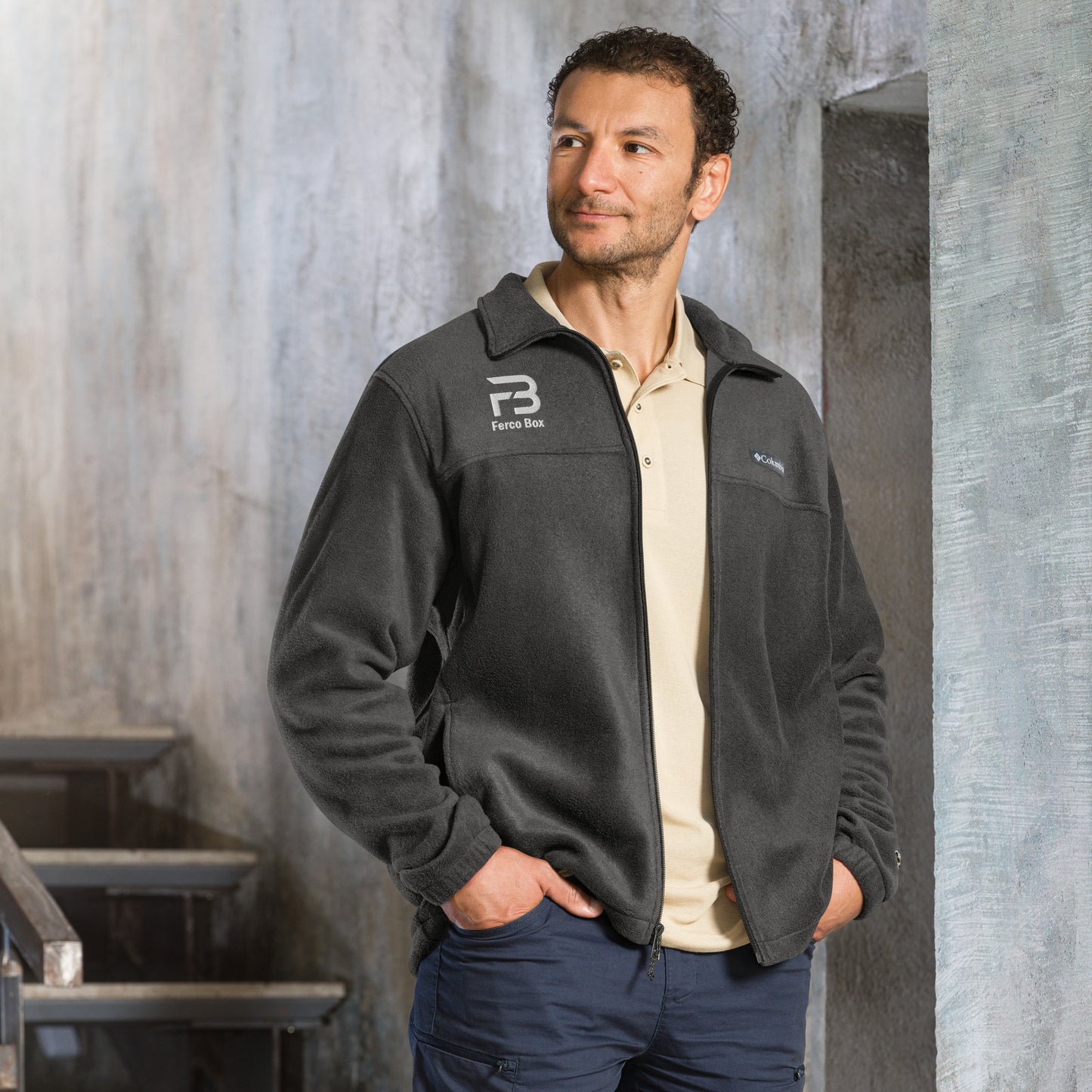 FercoBox Columbia Fleece Jacket - Cool Dog Teez LLC