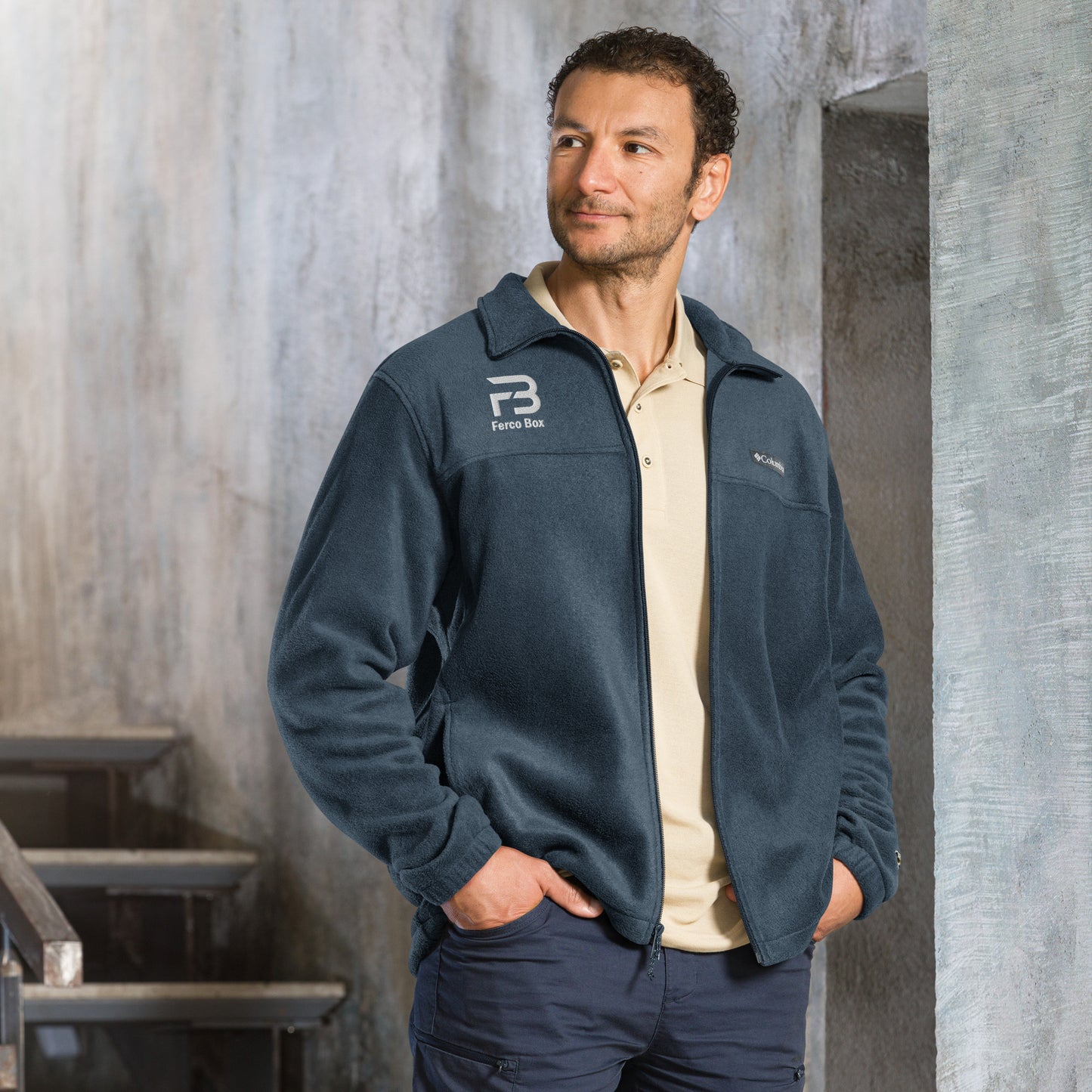 FercoBox Columbia Fleece Jacket - Cool Dog Teez LLC