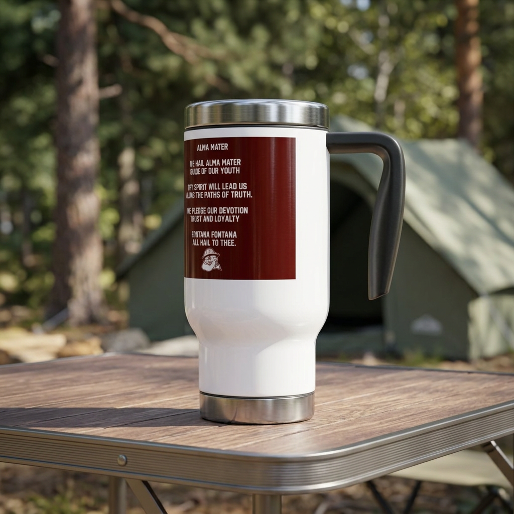Personalized Football Mom Fuel Travel Mug