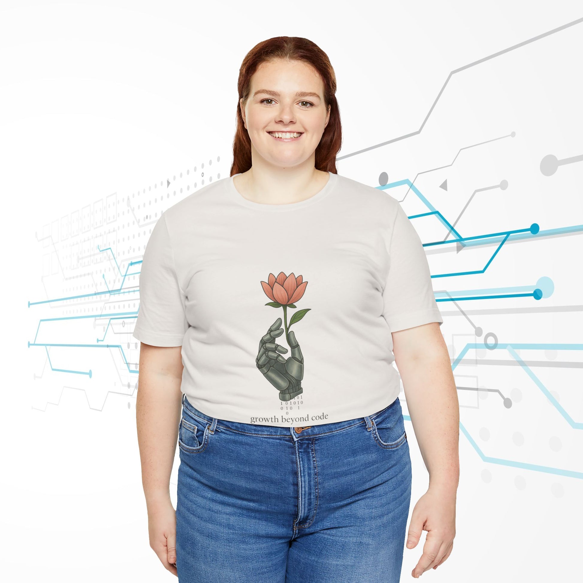 Tech Bloom | Growth Beyond Code Tee - Cool Dog Teez LLC